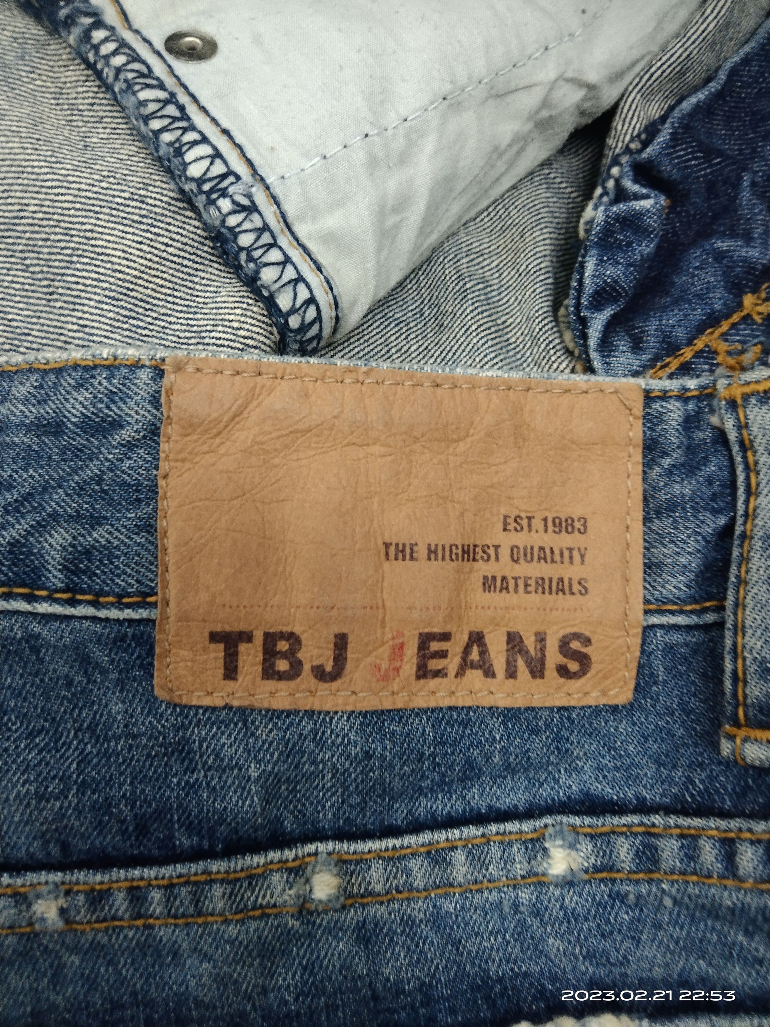 Japanese Brand THRASH🔥ILLUSTRATION TBJ JEANS INSPIRED HYSTERIC GLAMOUR Size US 33 - 8 Thumbnail
