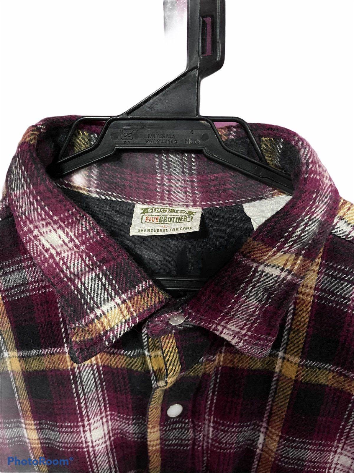 Japanese Brand VINTAGE FIVE BROTHER SHIRT BUTTON UP USA Size US L / EU 52-54 / 3 - 3 Thumbnail