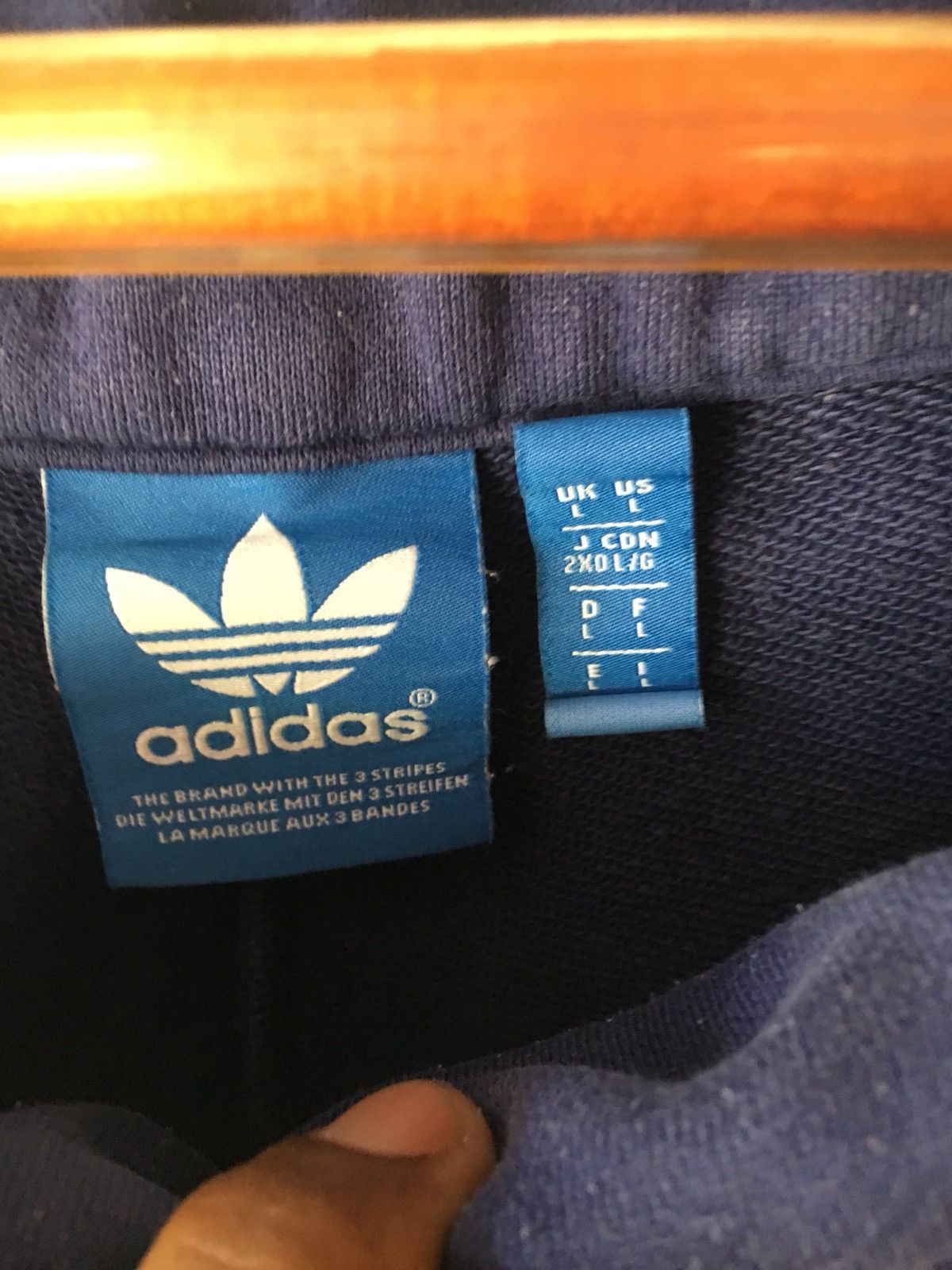 Adidas Adidas short pants blue Size 38 Size US 38 / EU 54 - 2 Thumbnail