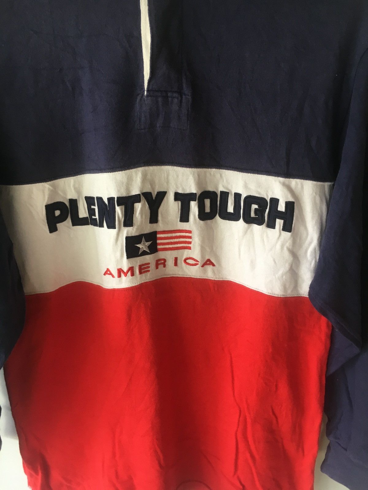 Japanese Brand PLENTY TOUGH BIG LOGO LONG SLEEVE Size US M / EU 48-50 / 2 - 3 Thumbnail