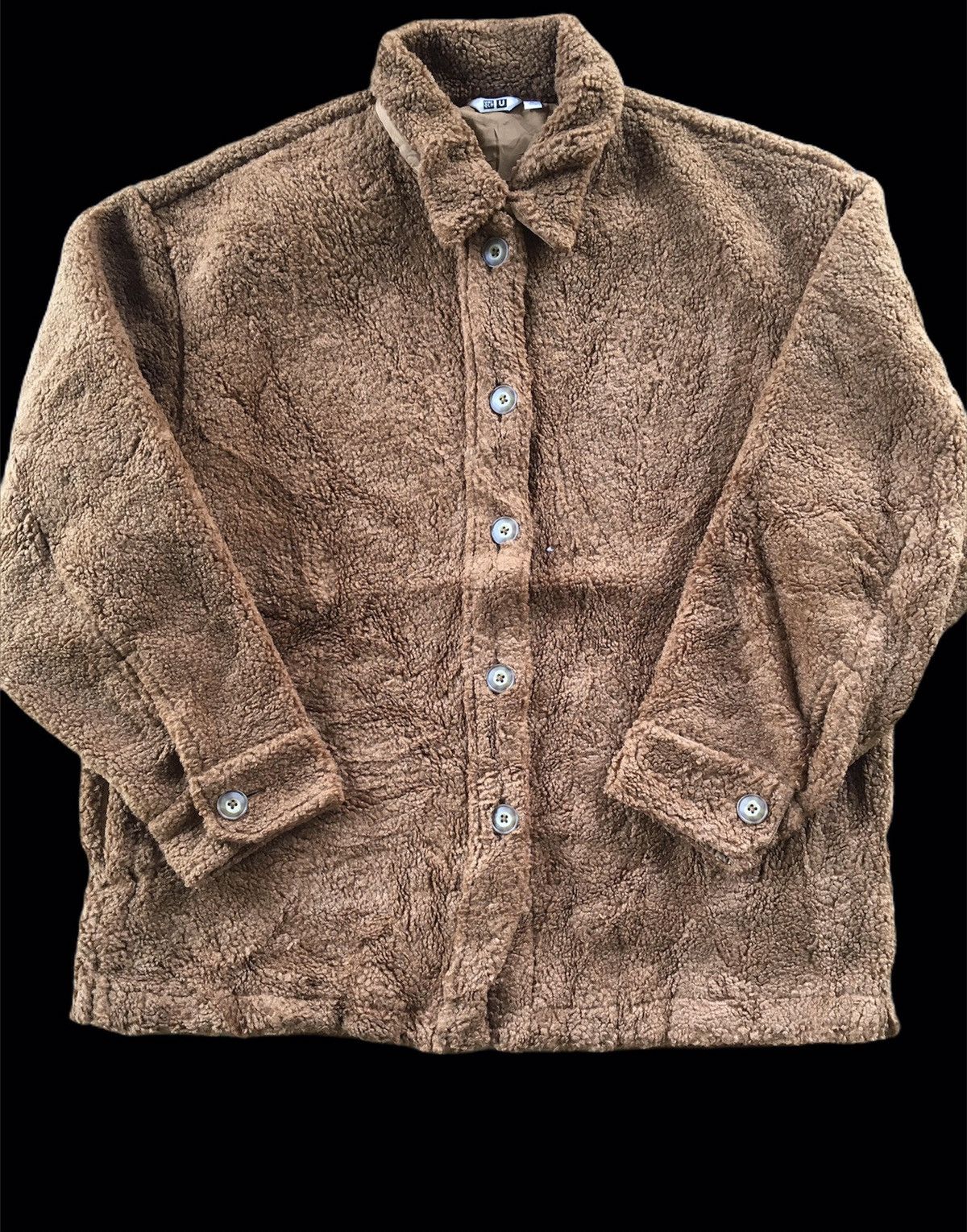 Jun Takahashi × Undercover × Uniqlo 💥RARE uniqlo UUU Lemaire sherpa Knitwear button up Size US XL / EU 56 / 4 - 1 Thumbnail
