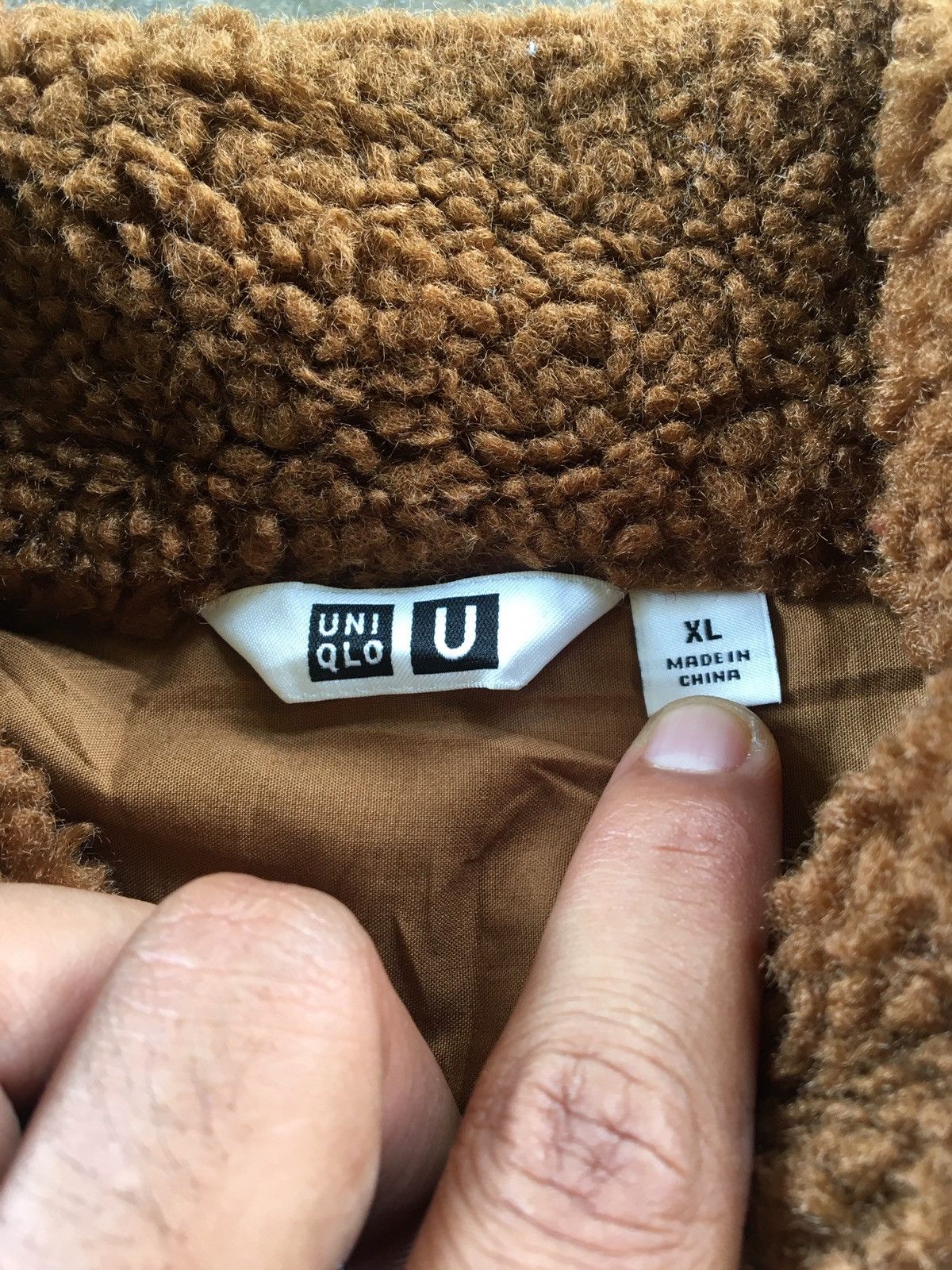 Jun Takahashi × Undercover × Uniqlo 💥RARE uniqlo UUU Lemaire sherpa Knitwear button up Size US XL / EU 56 / 4 - 5 Thumbnail