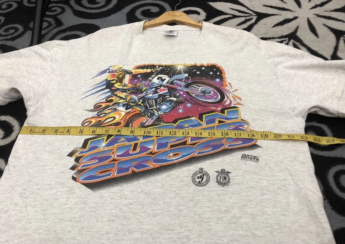 Japanese Brand Vintage Japan Super Cross 1997 T-Shirt Size US L / EU 52-54 / 3 - 7 Thumbnail