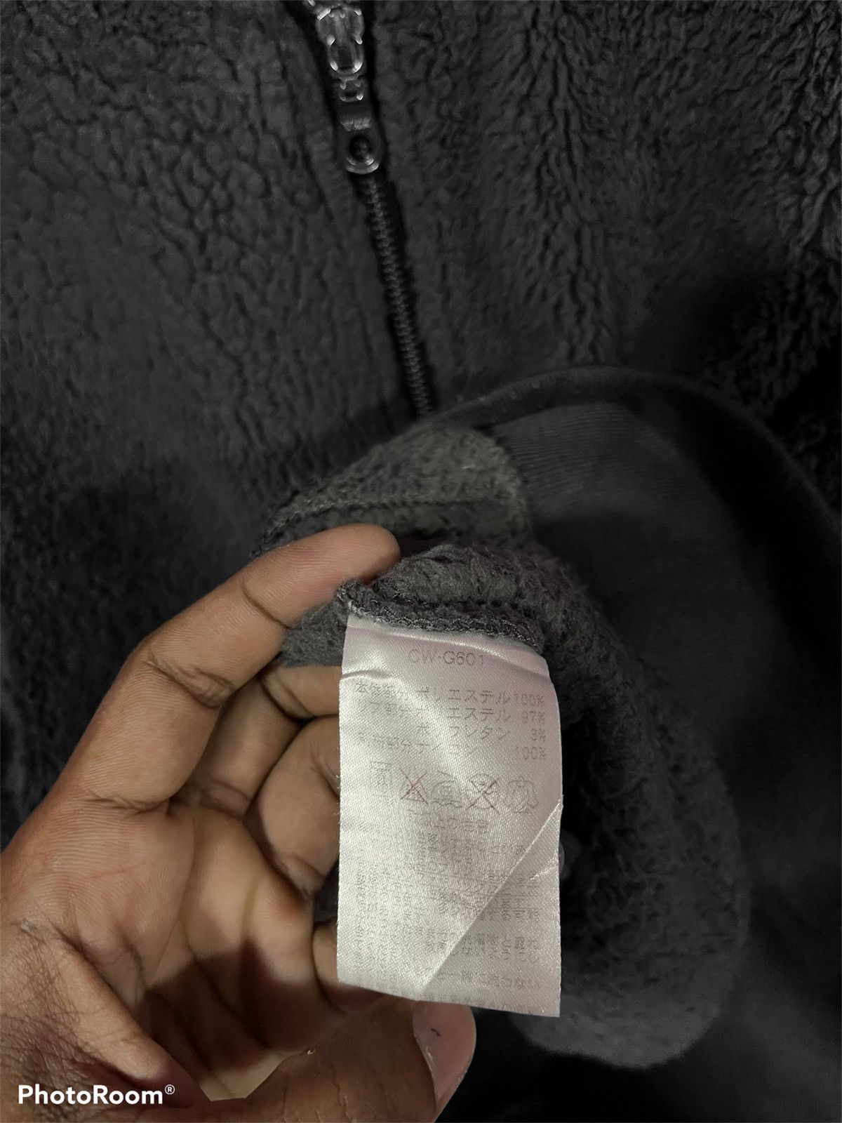 Champion CHAMPION GREY SIZE L JACKET FLEECE UNISEX Size US L / EU 52-54 / 3 - 6 Thumbnail