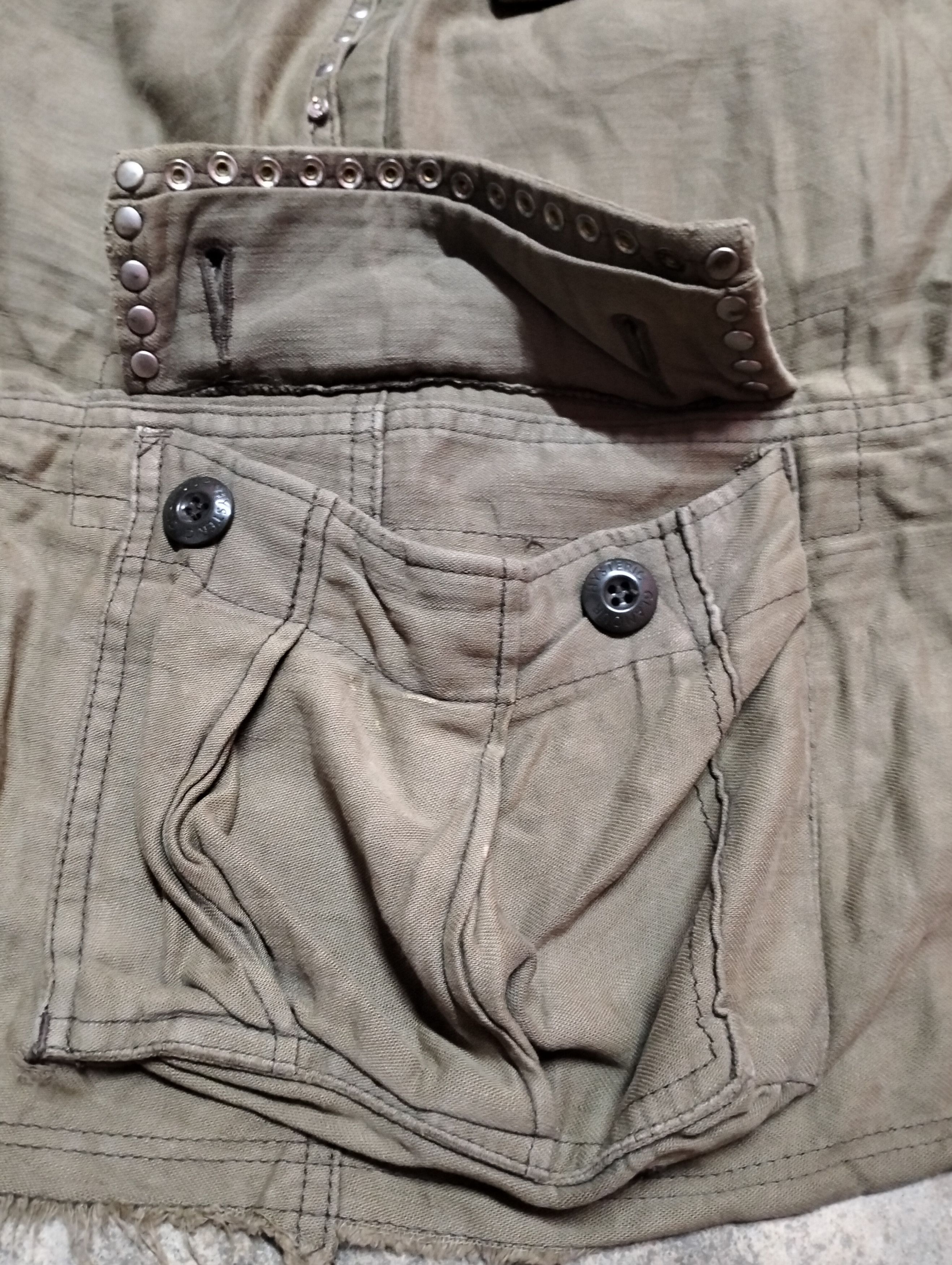 Hysteric Glamour RARE🔥Distressed Skirt Cargo Style Hysteric Glamour Size 30" / US 8 / IT 44 - 19 Thumbnail