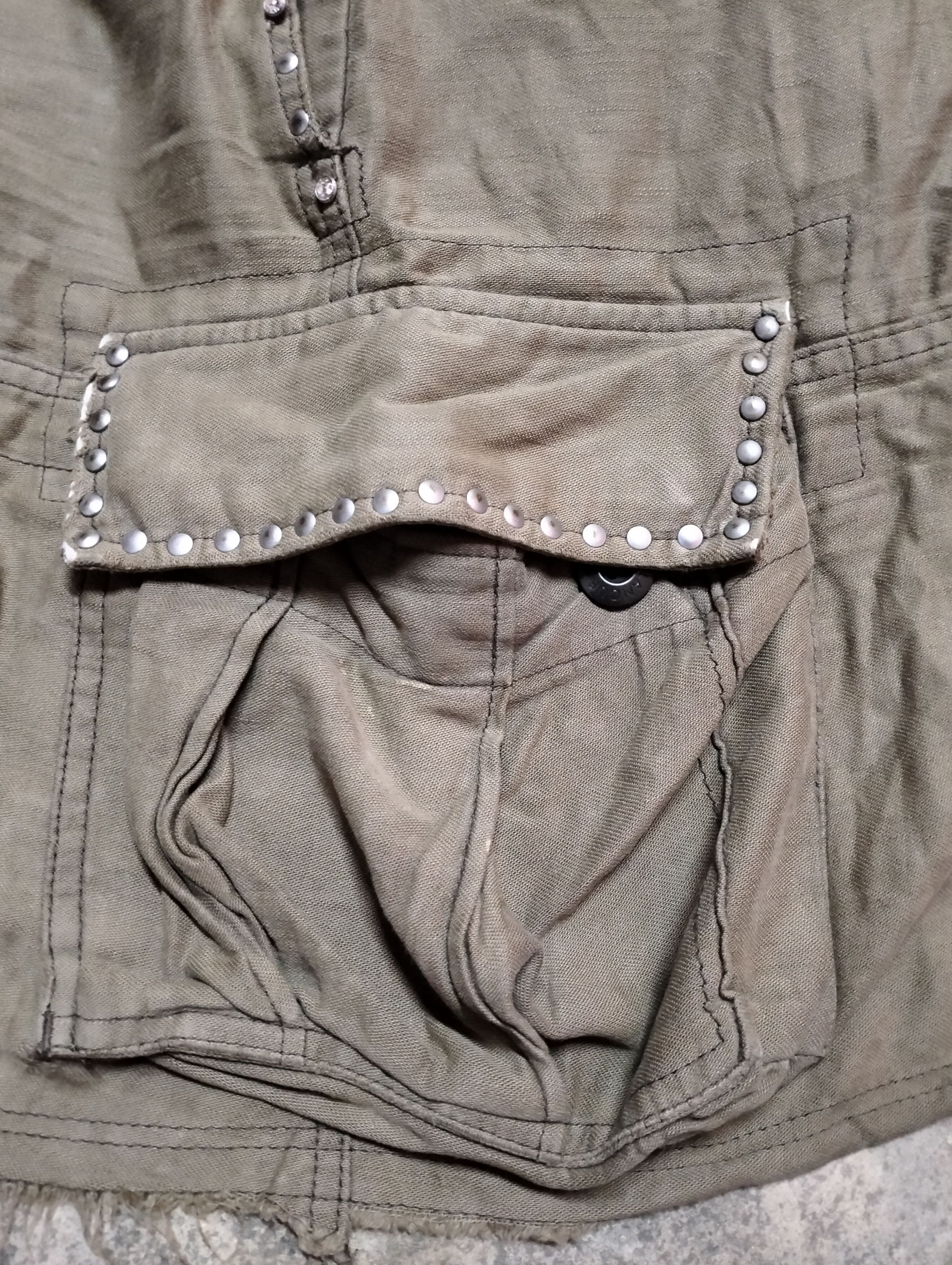Hysteric Glamour RARE🔥Distressed Skirt Cargo Style Hysteric Glamour Size 30" / US 8 / IT 44 - 20 Thumbnail