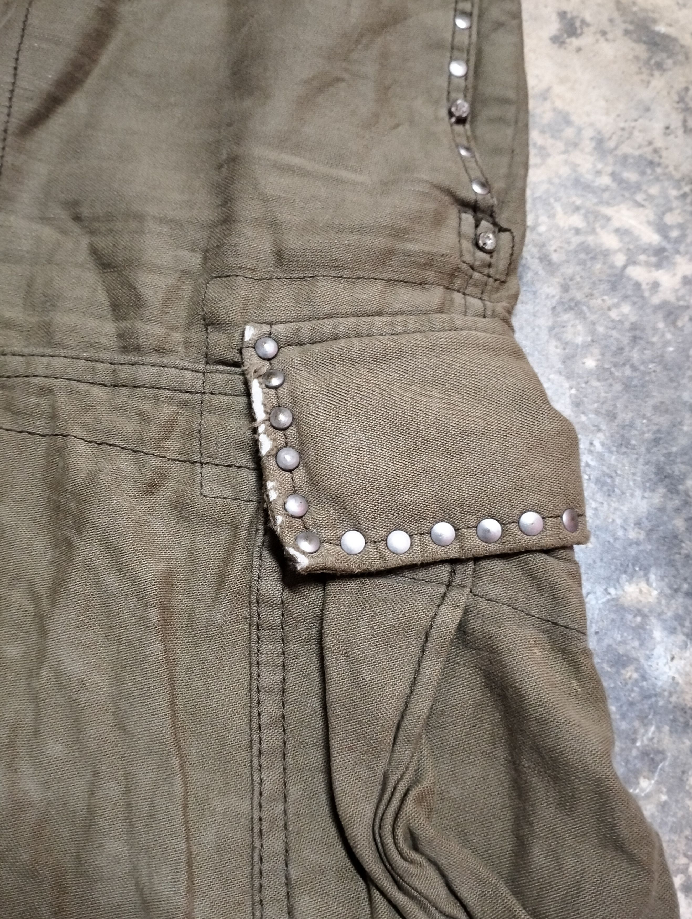 Hysteric Glamour RARE🔥Distressed Skirt Cargo Style Hysteric Glamour Size 30" / US 8 / IT 44 - 22 Thumbnail
