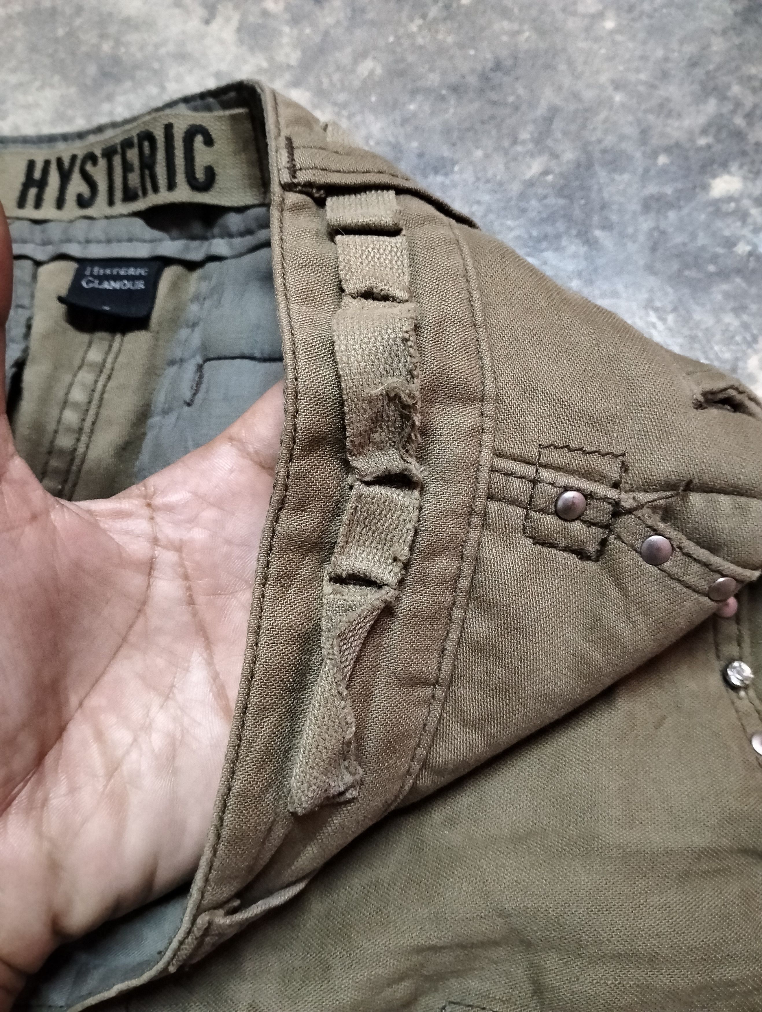 Hysteric Glamour RARE🔥Distressed Skirt Cargo Style Hysteric Glamour Size 30" / US 8 / IT 44 - 12 Thumbnail