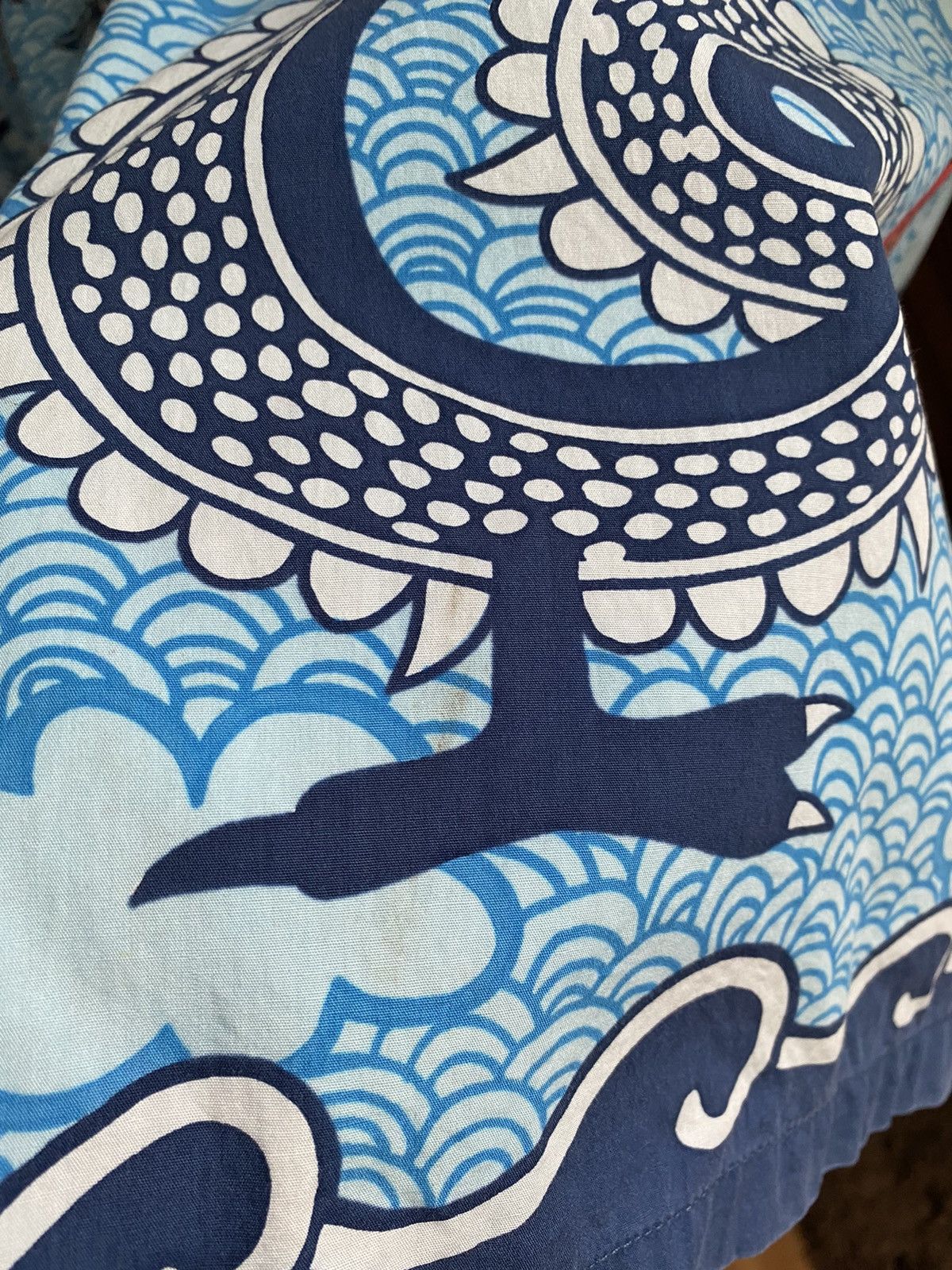 Vintage Vintage Mambo Hawaiian Big Print Dragon Shirt Billabong Dior Size US L / EU 52-54 / 3 - 13 Thumbnail