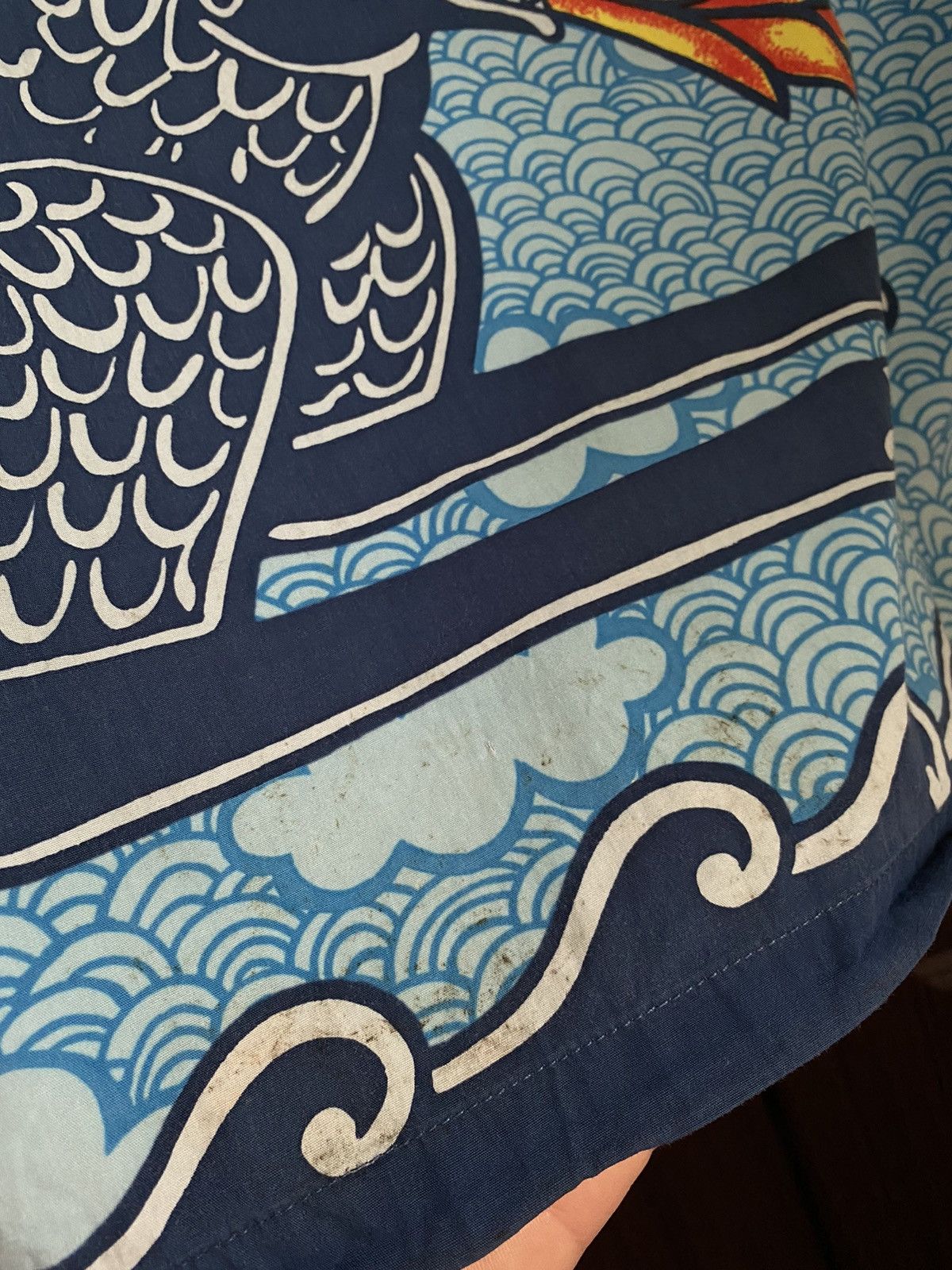 Vintage Vintage Mambo Hawaiian Big Print Dragon Shirt Billabong Dior Size US L / EU 52-54 / 3 - 17 Thumbnail