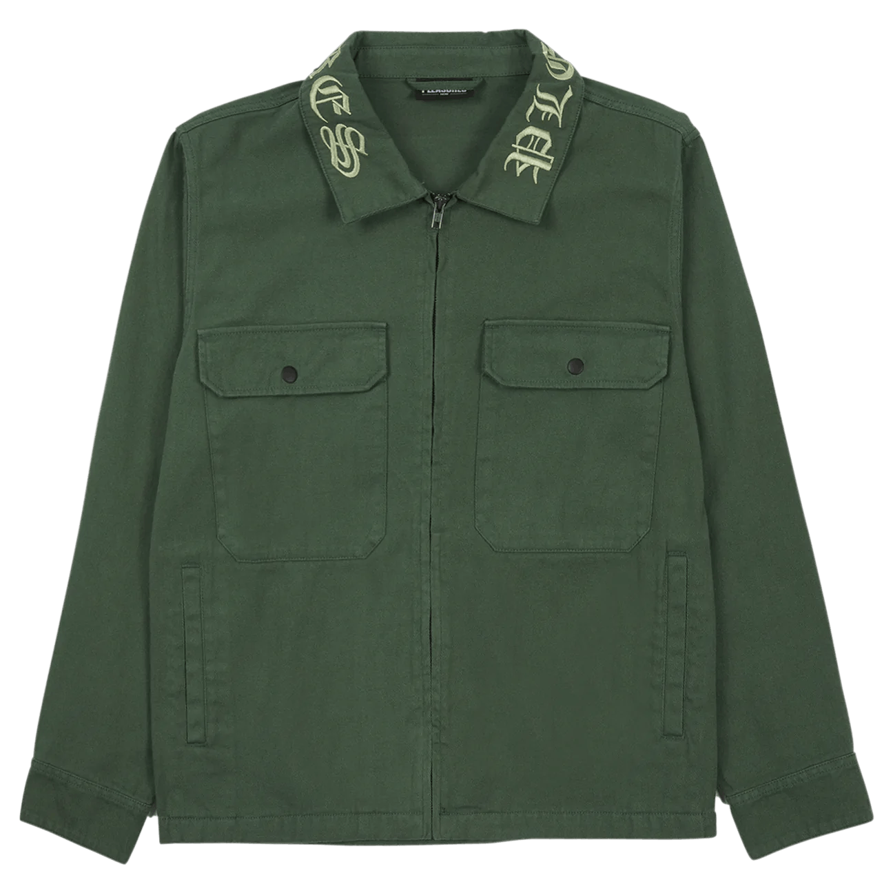 Pleasures PLEASURES RAIL SNAKESKIN WORK JACKET LARGE | Grailed