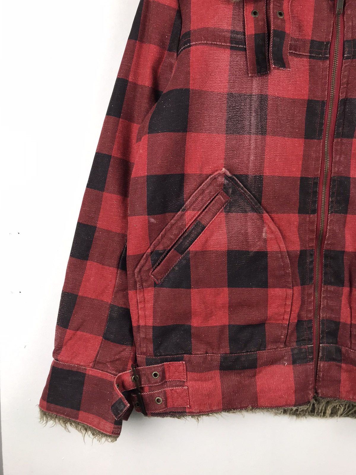 Woolrich Woolen Mills Very Rare Vintage 90's Woolrich Mohair full zipper jacket Size US M / EU 48-50 / 2 - 8 Thumbnail