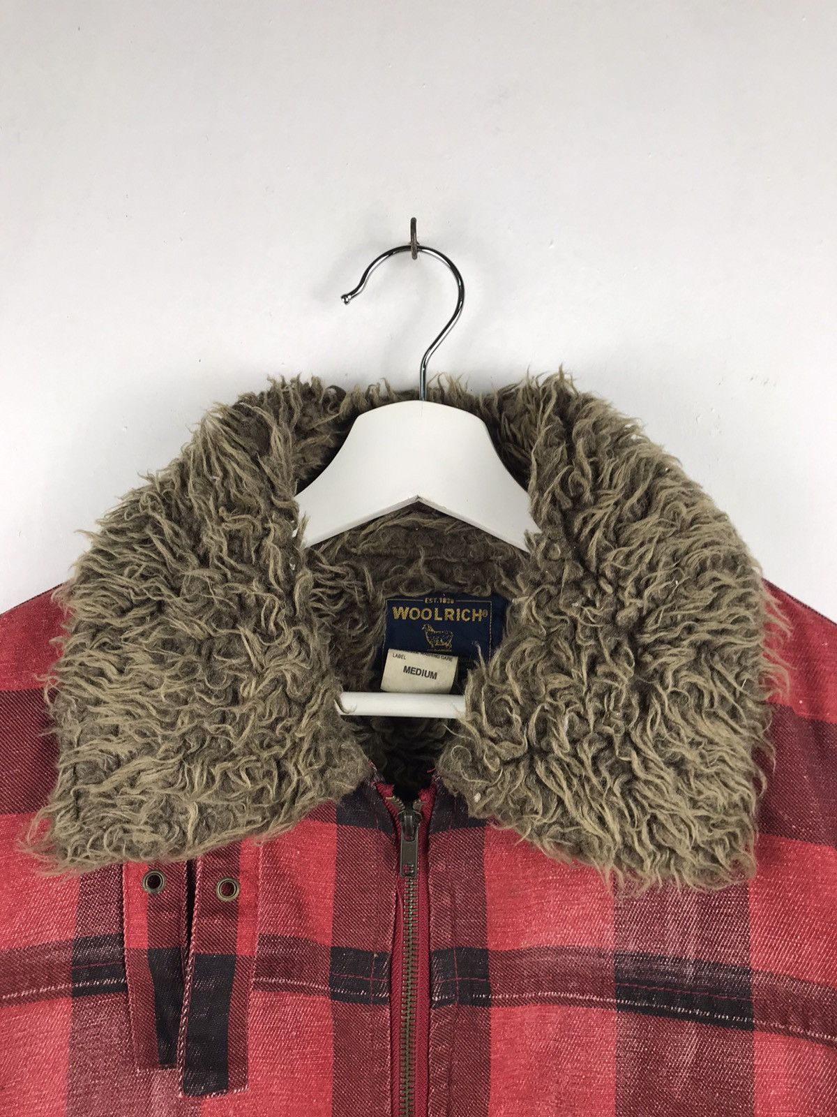 Woolrich Woolen Mills Very Rare Vintage 90's Woolrich Mohair full zipper jacket Size US M / EU 48-50 / 2 - 3 Thumbnail