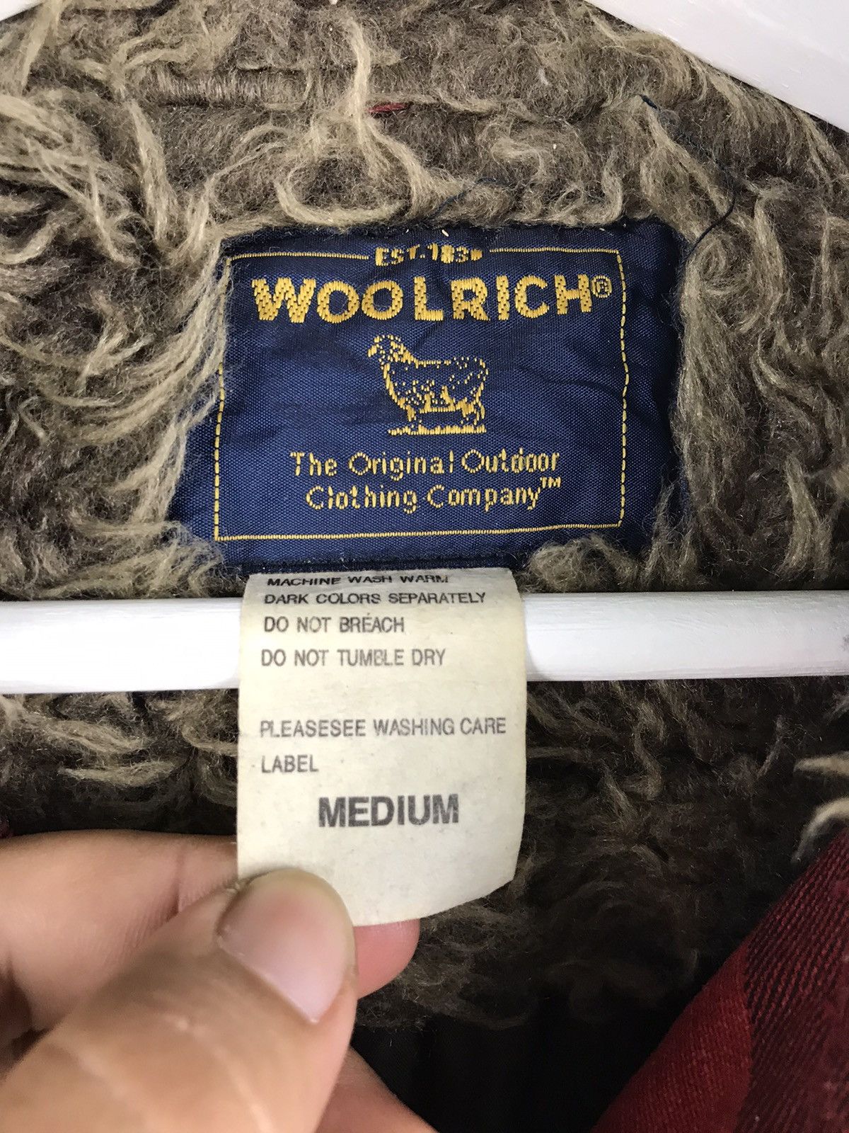 Woolrich Woolen Mills Very Rare Vintage 90's Woolrich Mohair full zipper jacket Size US M / EU 48-50 / 2 - 4 Thumbnail