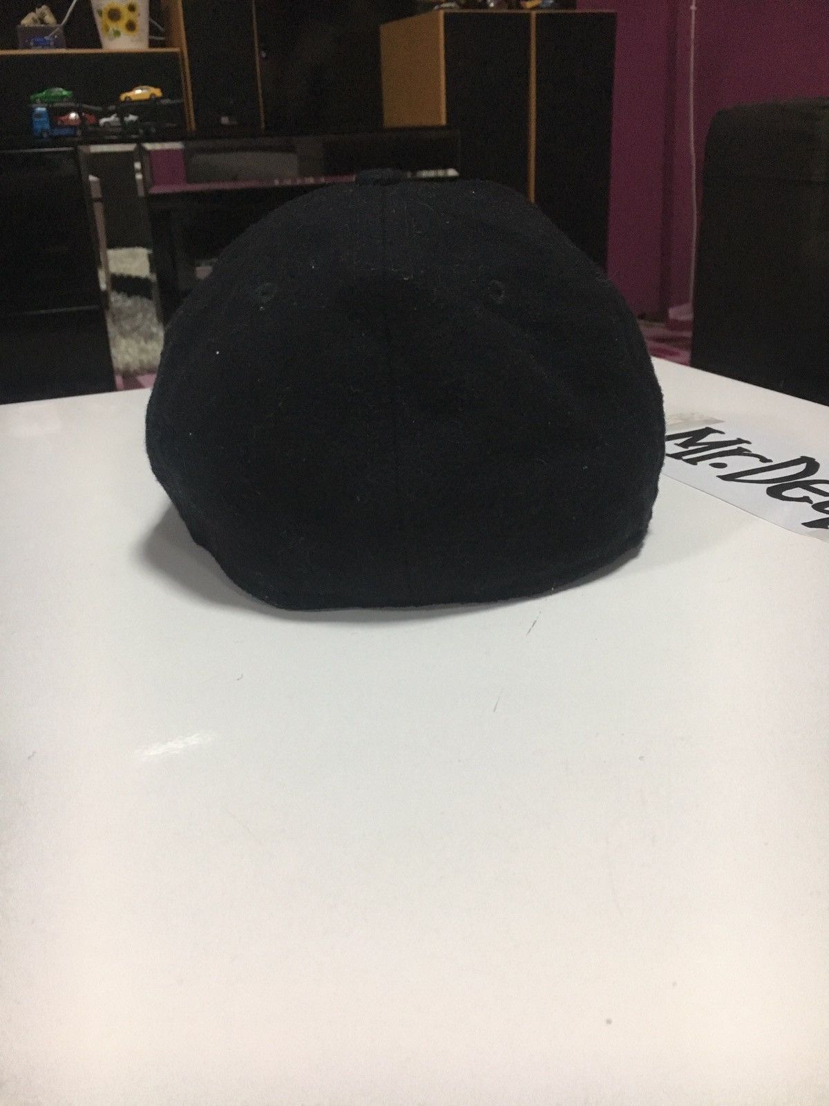 New York Yankees VINTAGE NY BLUE BLACK WOOL FULL CAP USA Size ONE SIZE - 7 Thumbnail