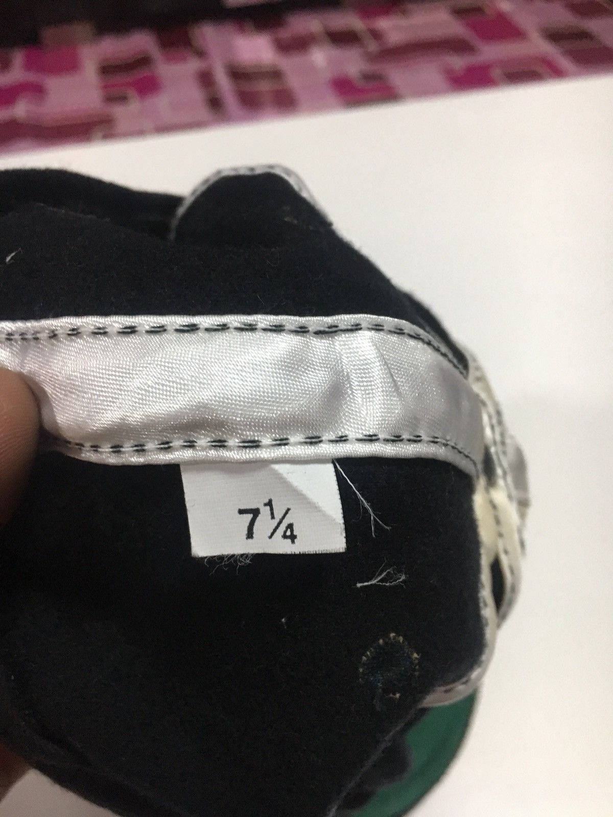 New York Yankees VINTAGE NY BLUE BLACK WOOL FULL CAP USA Size ONE SIZE - 9 Thumbnail