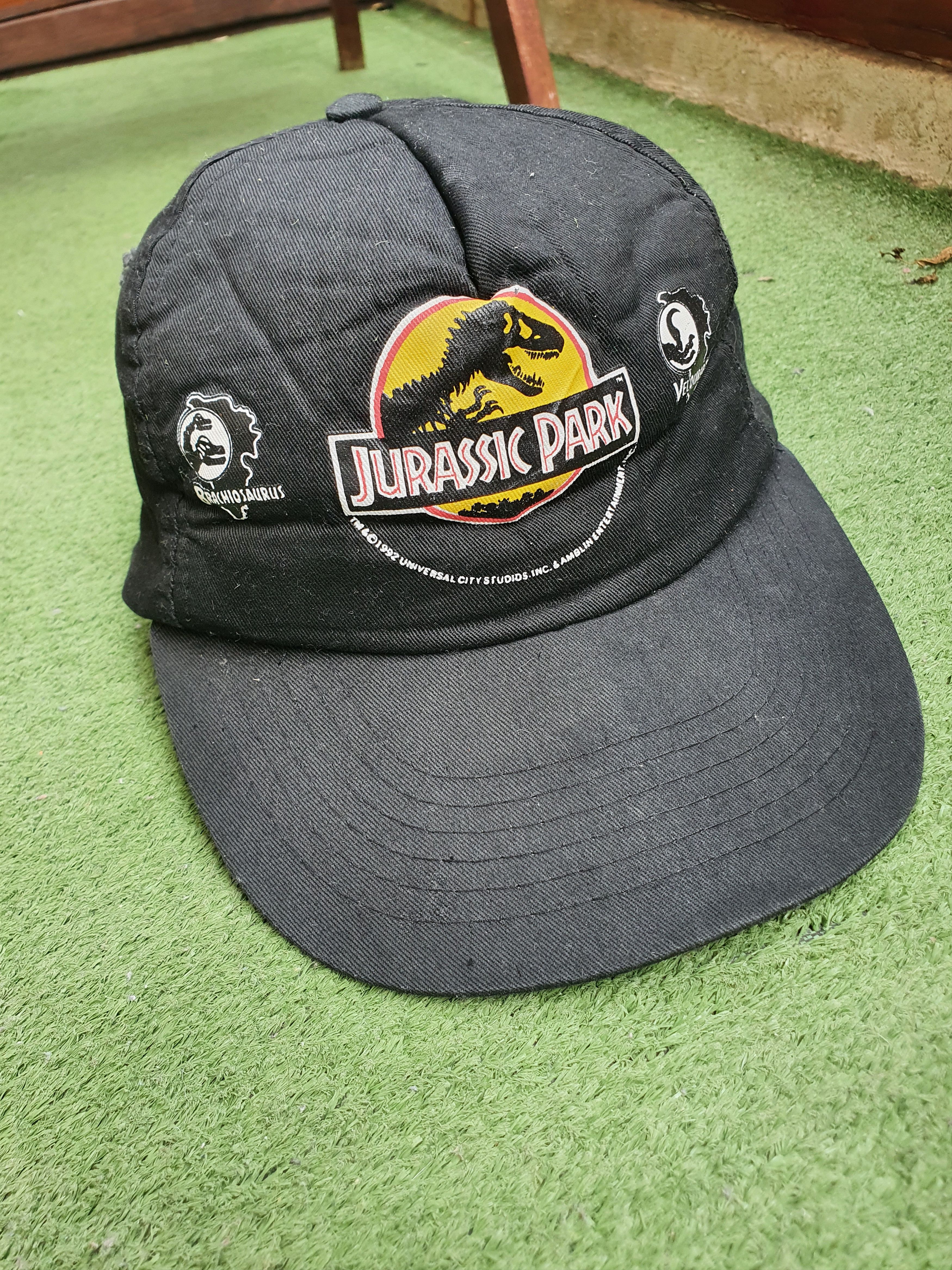 Universal Studios × Vintage Jurassic Park Vtg 1992 Universal Studios Snapback Hat Size ONE SIZE - 8 Thumbnail
