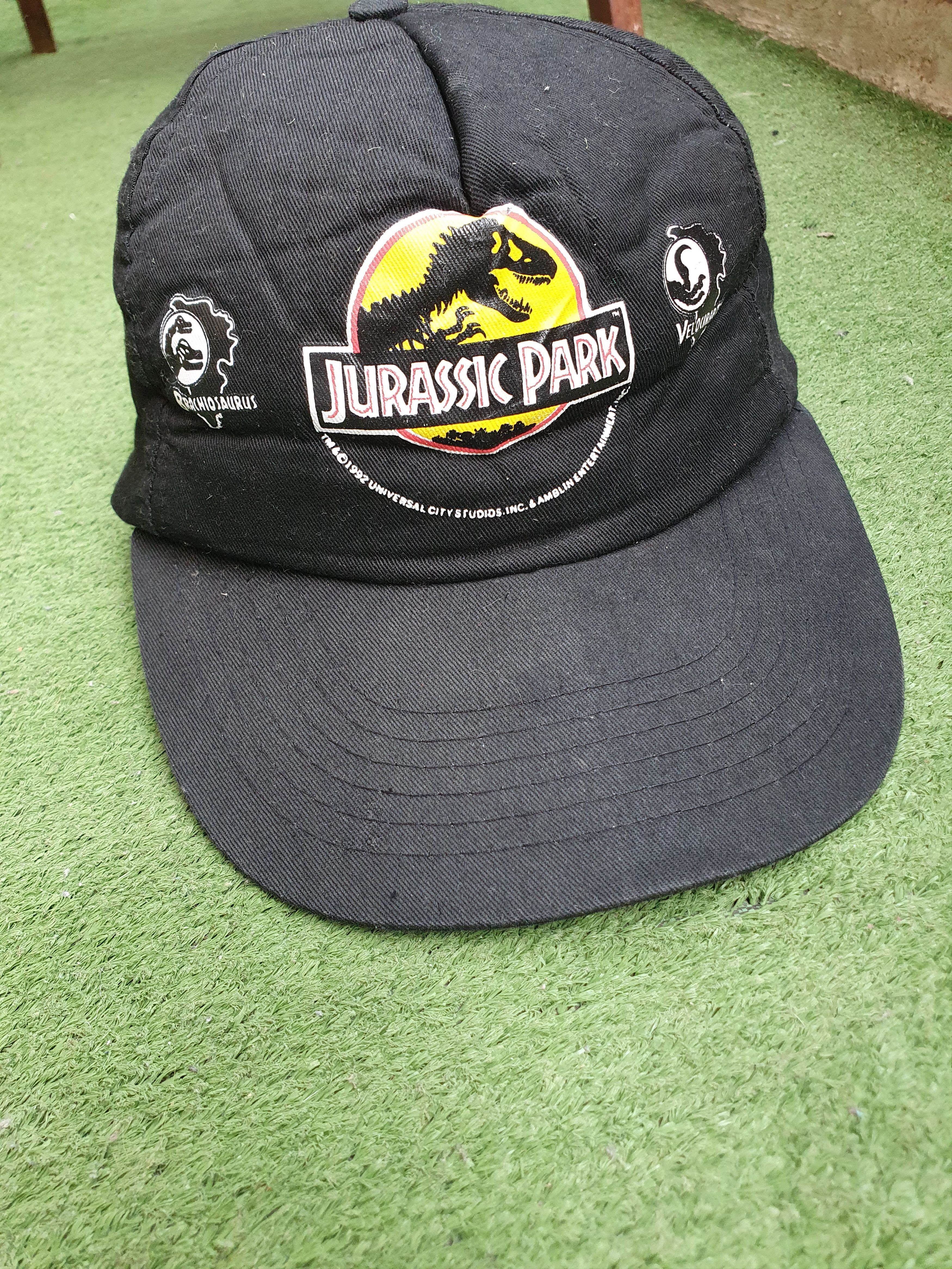 Universal Studios × Vintage Jurassic Park Vtg 1992 Universal Studios Snapback Hat Size ONE SIZE - 3 Thumbnail