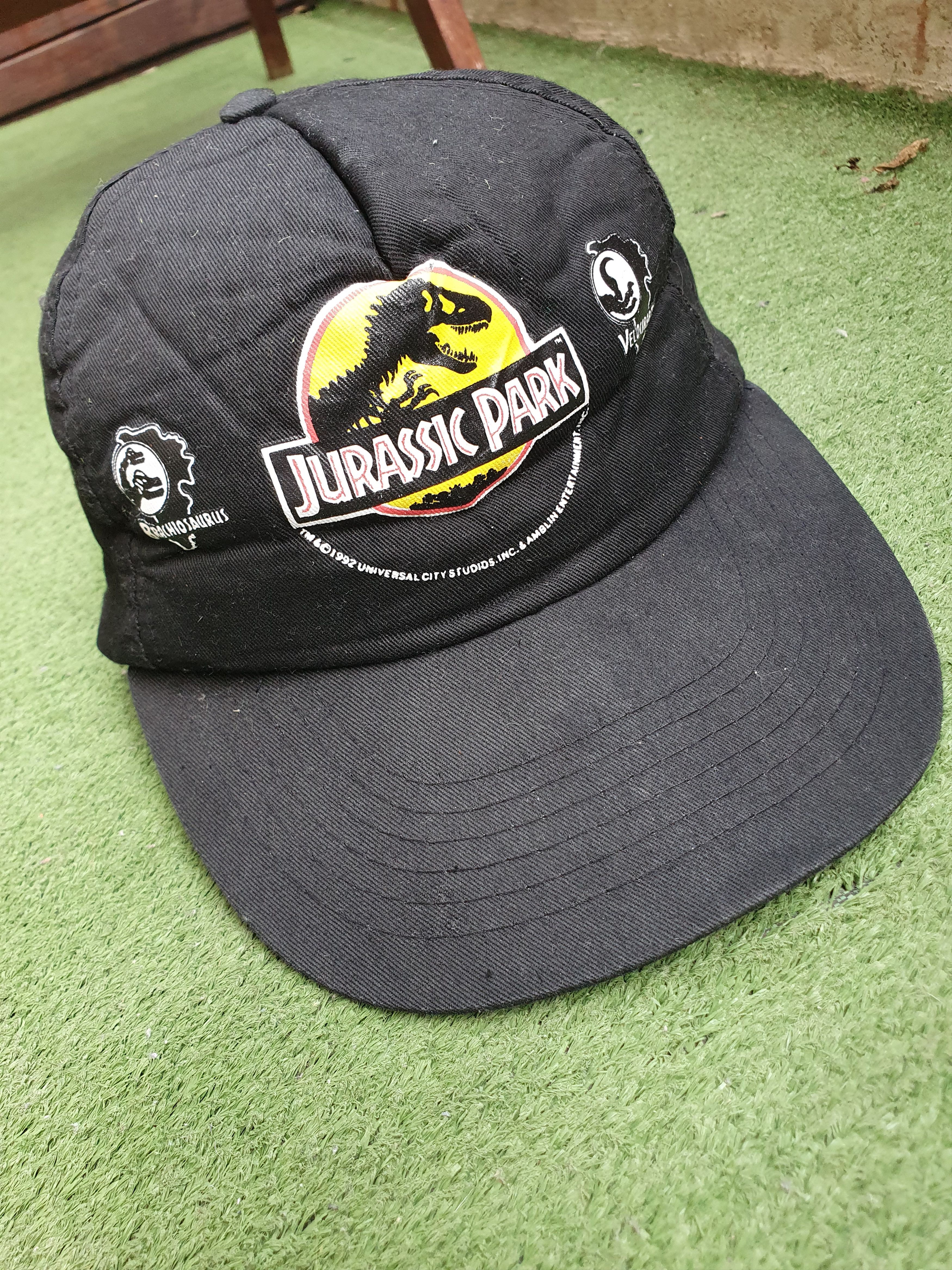 Universal Studios × Vintage Jurassic Park Vtg 1992 Universal Studios Snapback Hat Size ONE SIZE - 1 Thumbnail
