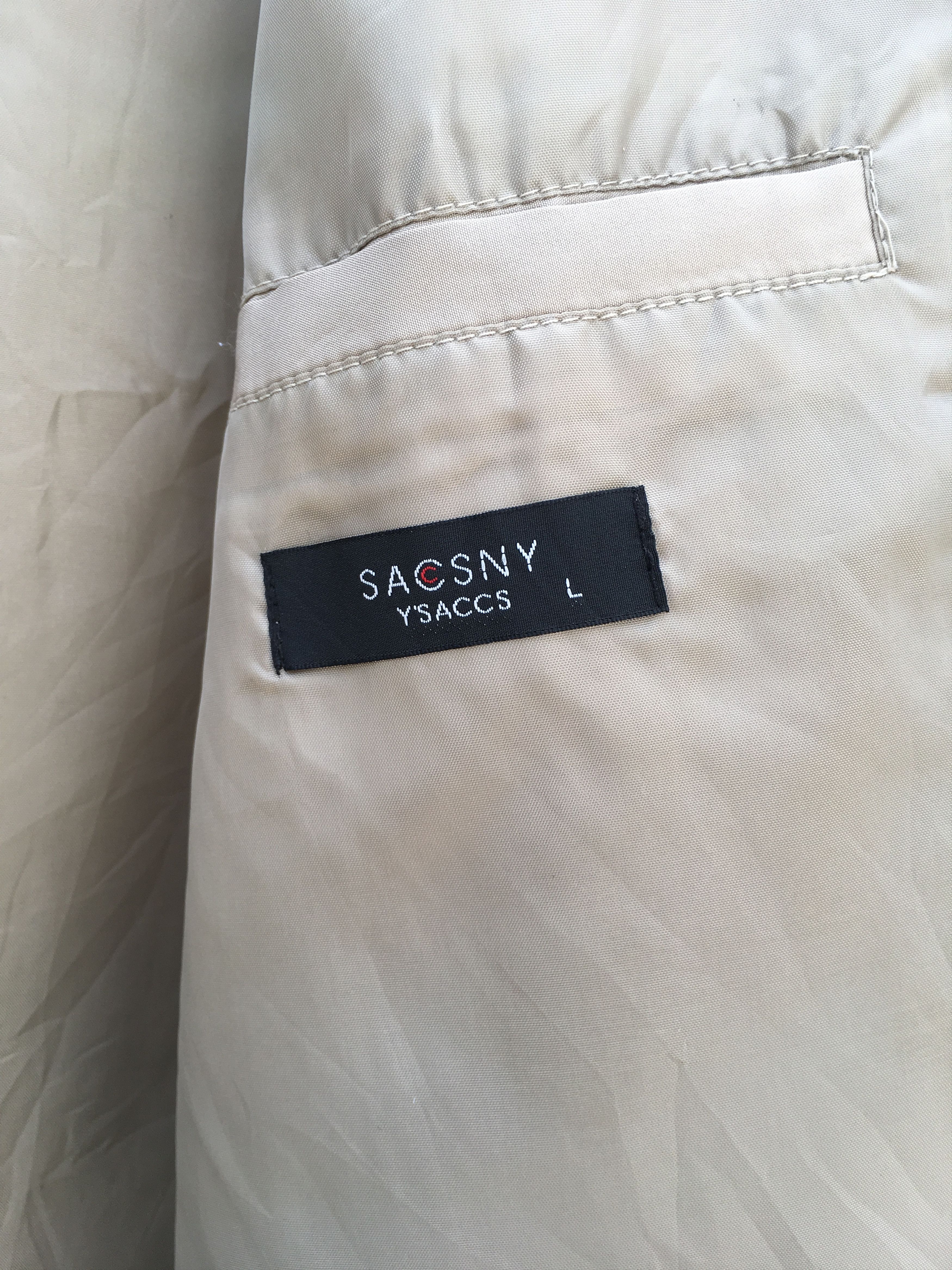 Yohji Yamamoto Vintage Y'saccs Light Jacket Size US XL / EU 56 / 4 - 11 Thumbnail