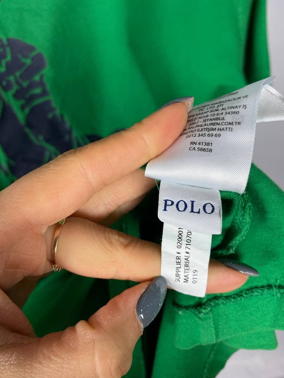 Ralph Lauren Polo Ralph Lauren streetwear short sleeve T-shirt size S Size US S / EU 44-46 / 1 - 6 Thumbnail