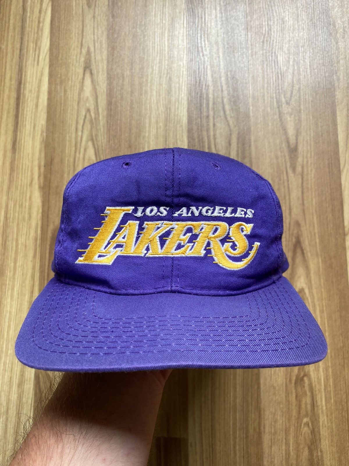 NBA Vintage Los Angeles Lakers Starter Specialties NBA Hat Cap Size ONE SIZE - 1 Thumbnail