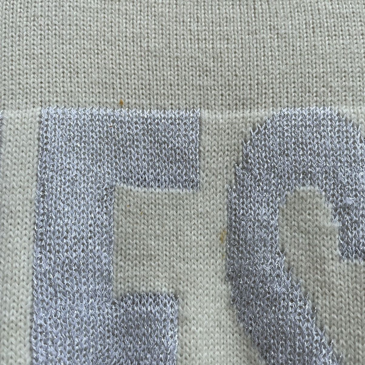 Diesel Vintage Y2K Diesel Big Logo Cropped Knit Sweater Size XS / US 0-2 / IT 36-38 - 6 Thumbnail