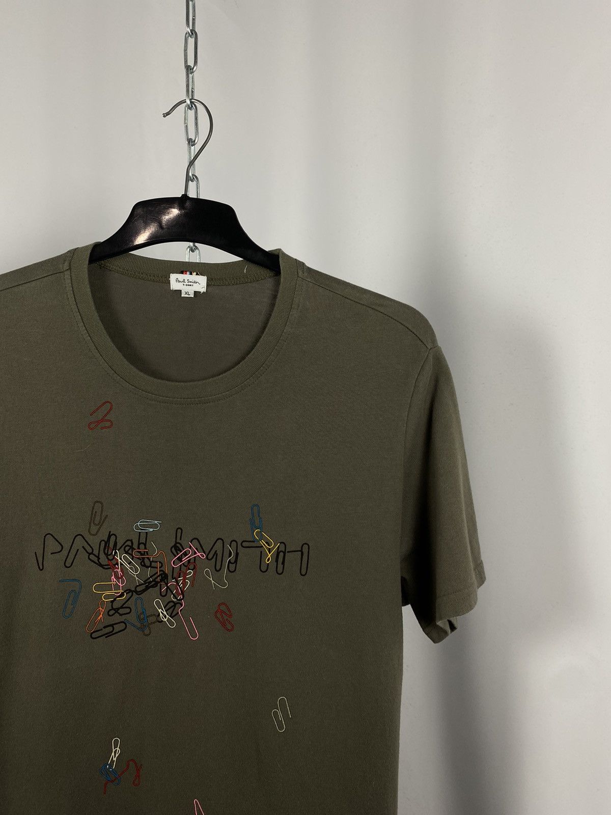 Paul Smith Paul Smith big logo T-shirts green size XL Size US XL / EU 56 / 4 - 2 Thumbnail