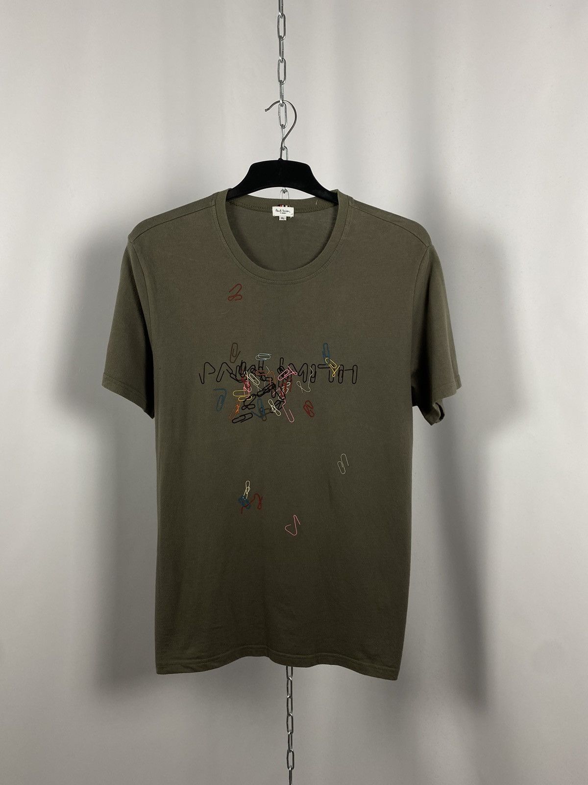 Paul Smith Paul Smith big logo T-shirts green size XL Size US XL / EU 56 / 4 - 1 Thumbnail