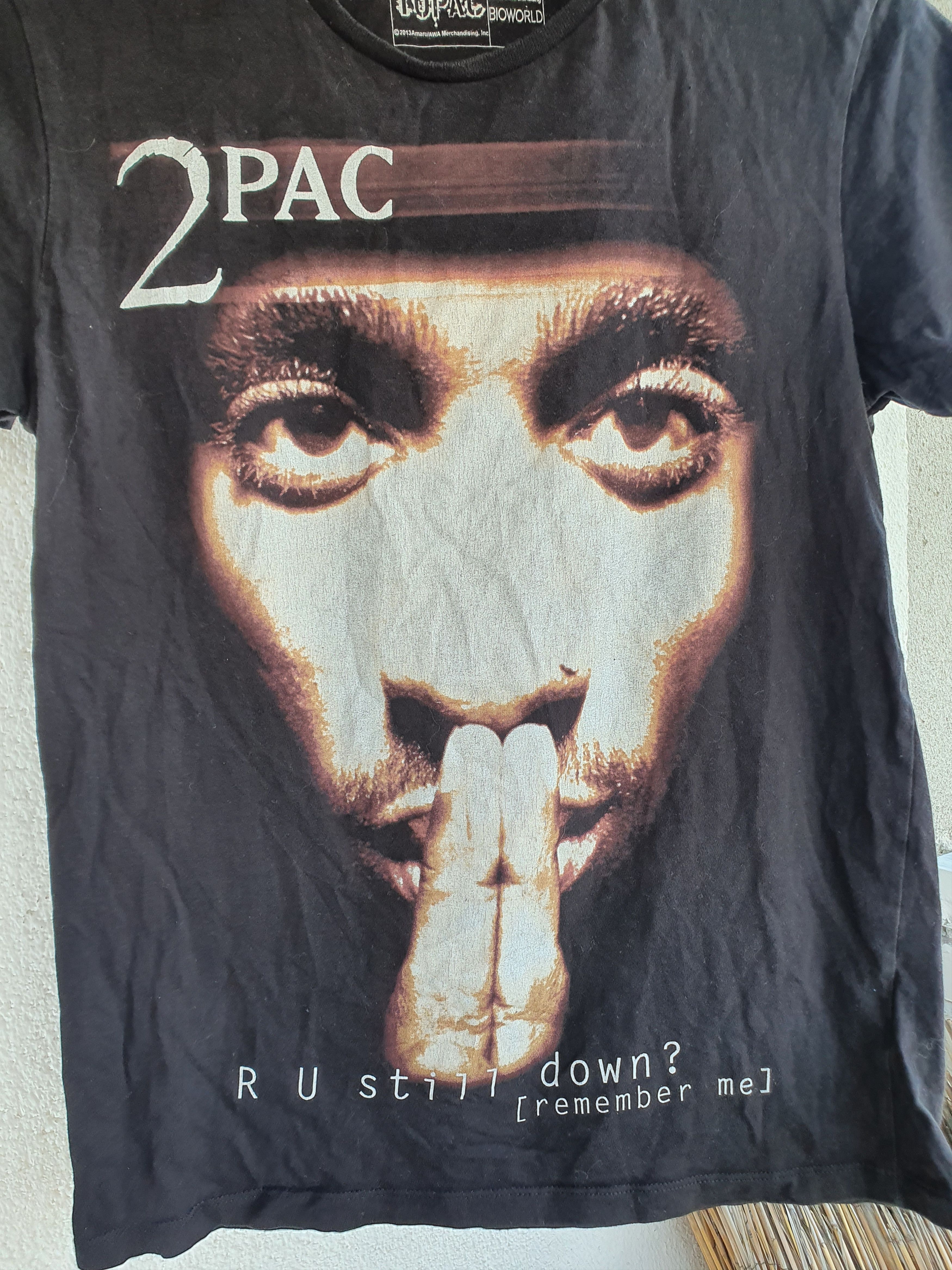 Rap Tees Tupac Shakur 2Pac R U Still Down? 2013 Rap tee,sz S/M? Size US S / EU 44-46 / 1 - 5 Thumbnail