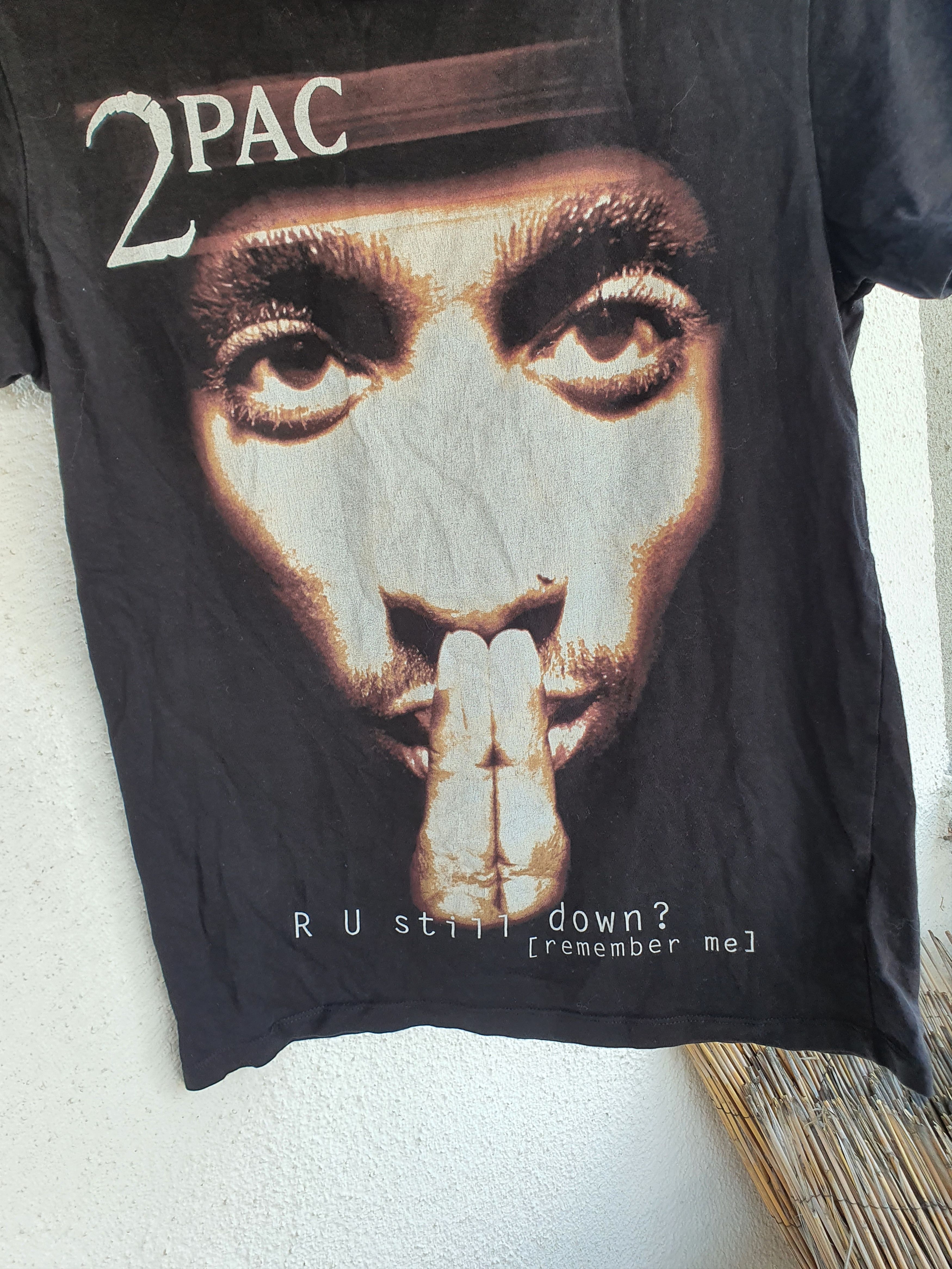 Rap Tees Tupac Shakur 2Pac R U Still Down? 2013 Rap tee,sz S/M? Size US S / EU 44-46 / 1 - 6 Thumbnail