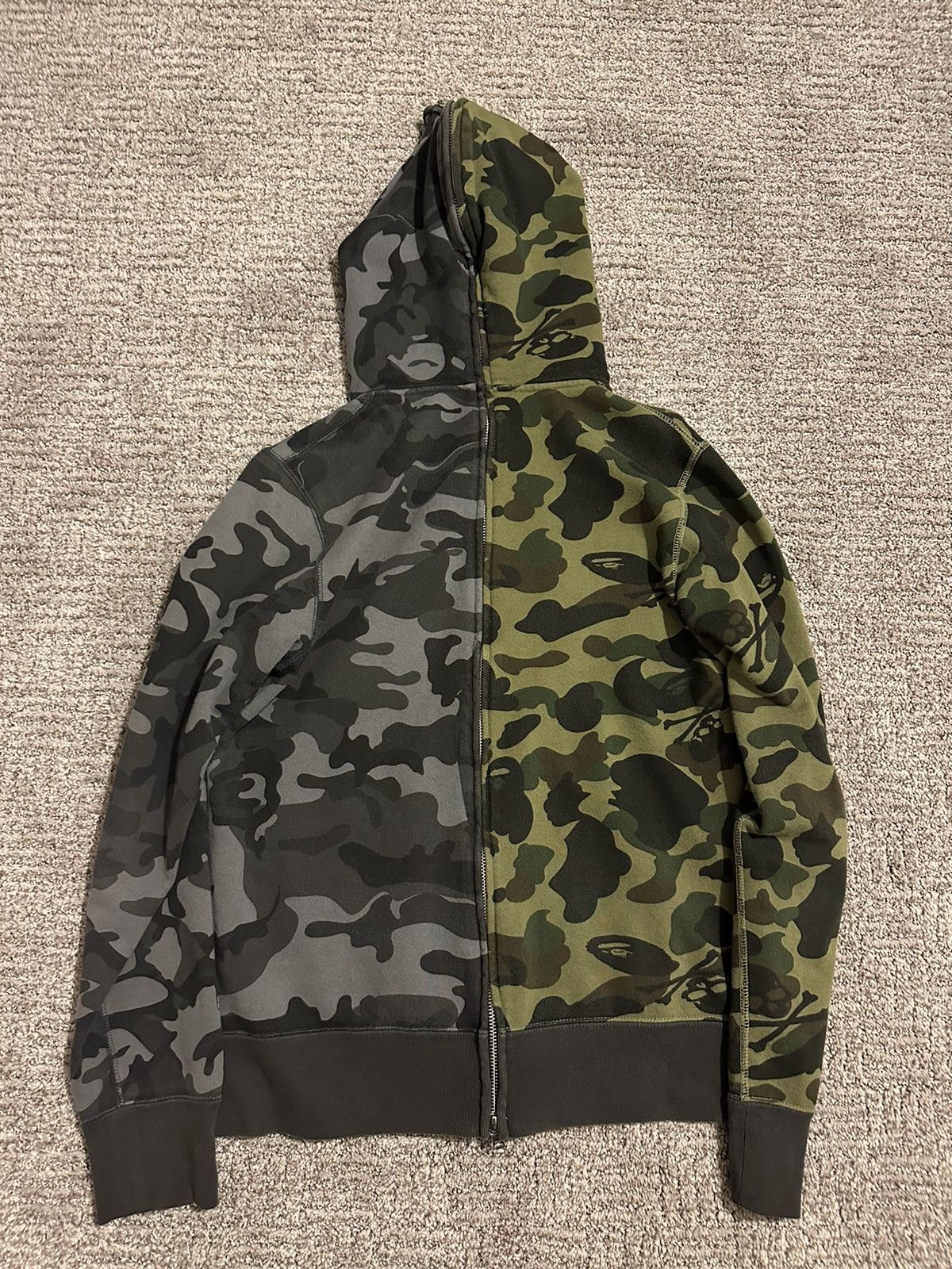Bape × Mastermind Japan LA Bape x Mastermind Skull Full Zip