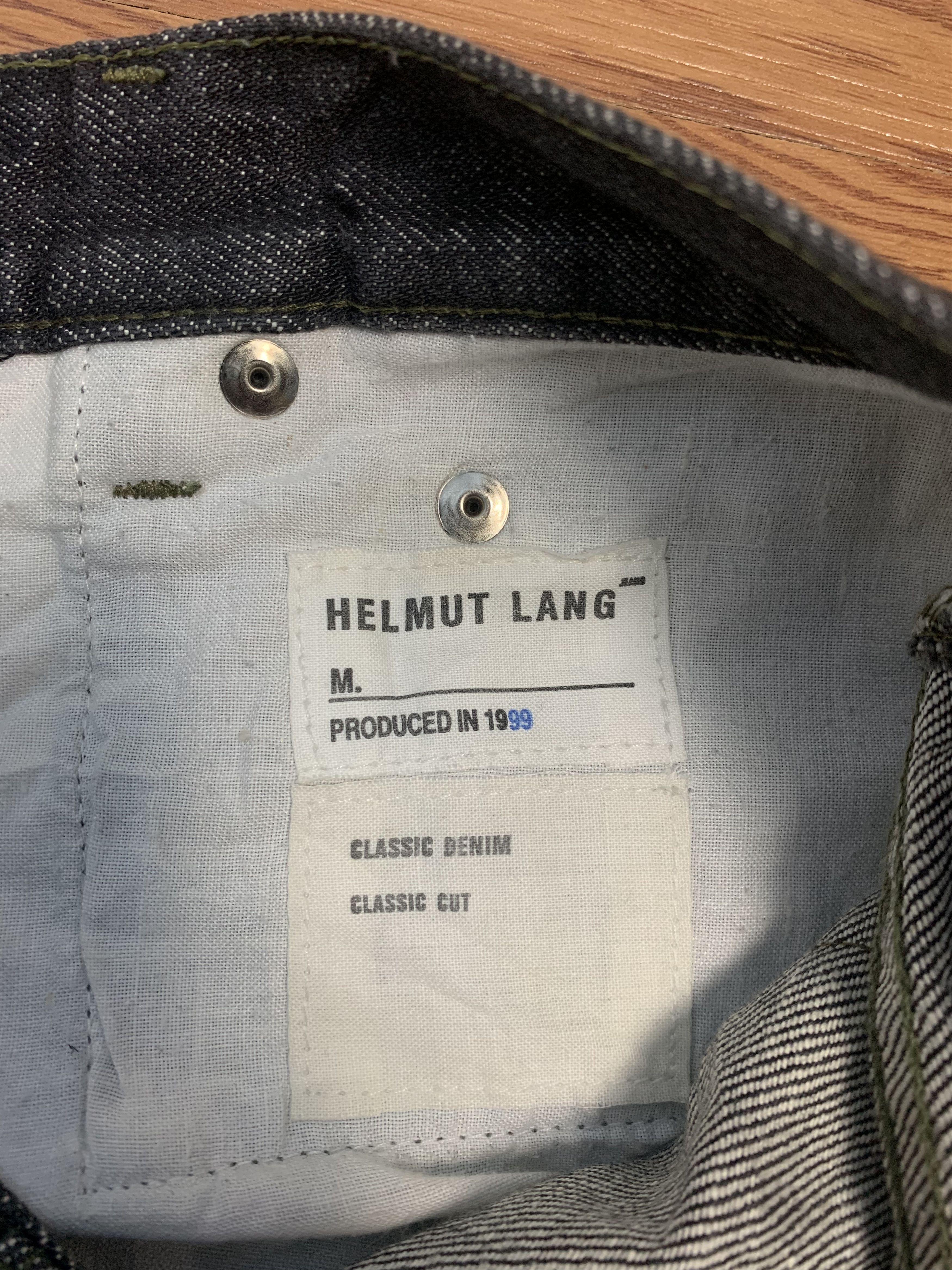 Helmut Lang Helmut Lang 1999 Classic Denim Size US 28 / EU 44 - 13 Thumbnail