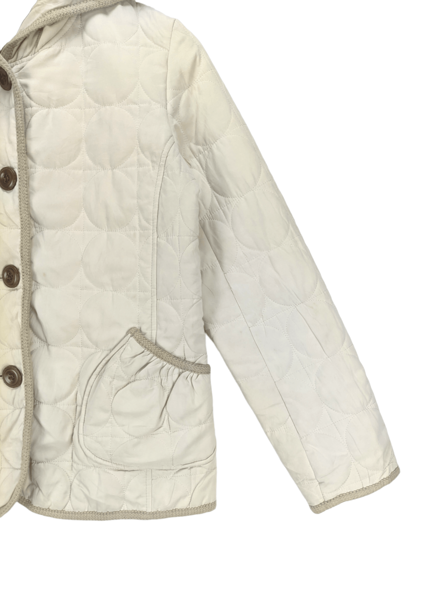 Japanese Brand Steals🔥Vintage Quilted Jacket Button Up Size S / US 4 / IT 40 - 6 Thumbnail