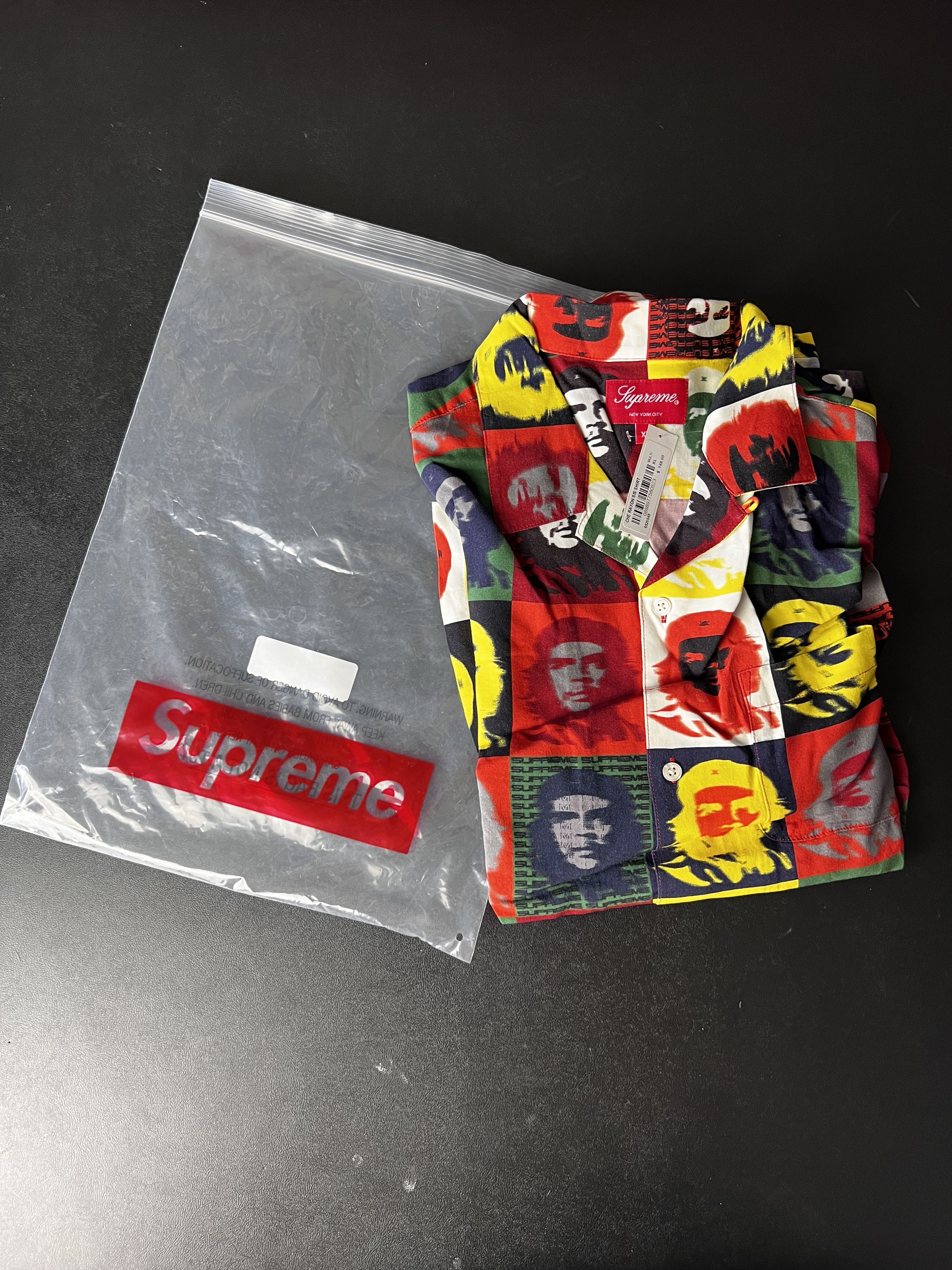 Supreme Supreme Che Guevara Multi Print Rayon Shirt ❄️🧊 Medium POP