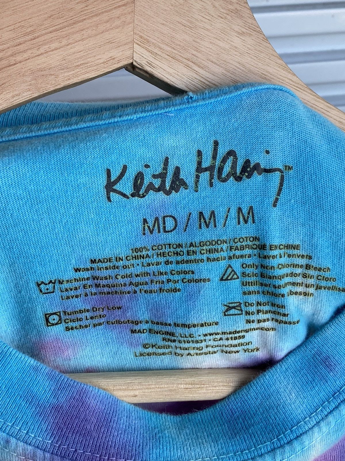 Japanese Brand Vintage Keith Hearing Arts Tees Size US M / EU 48-50 / 2 - 3 Thumbnail