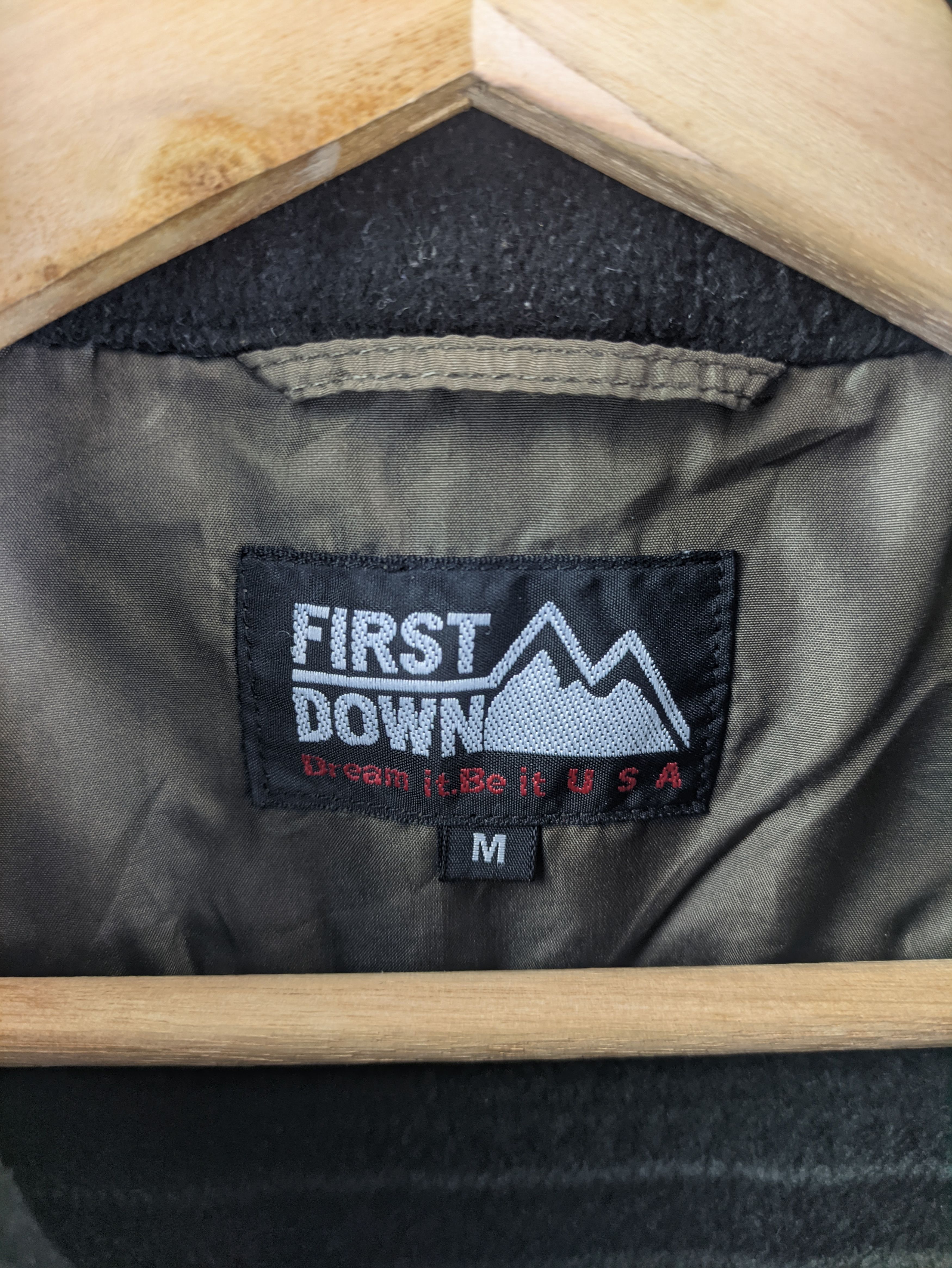 Japanese Brand Steals🔥Vintage Jacket Zip Up by First Down Size US M / EU 48-50 / 2 - 3 Thumbnail