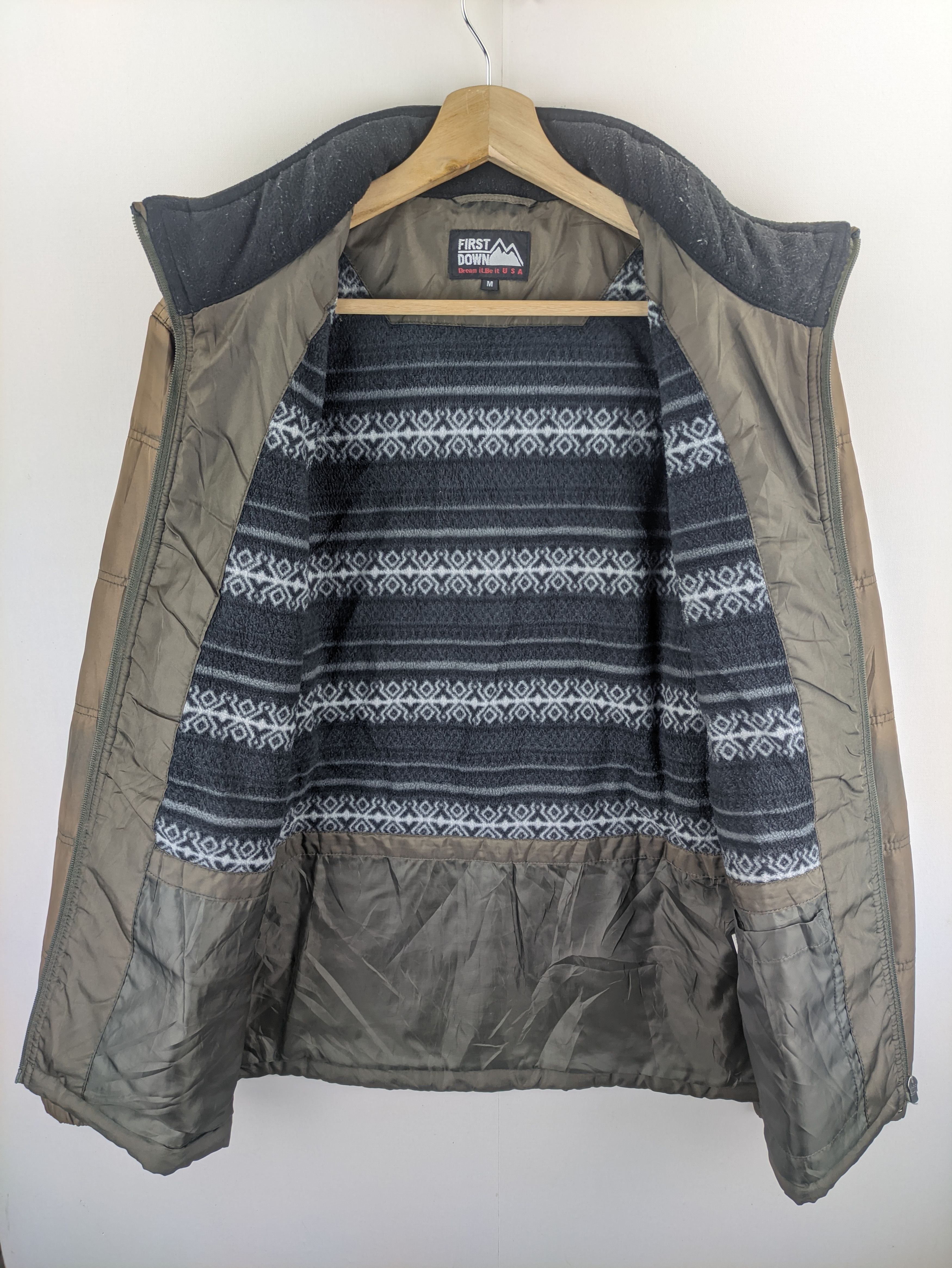 Japanese Brand Steals🔥Vintage Jacket Zip Up by First Down Size US M / EU 48-50 / 2 - 5 Thumbnail