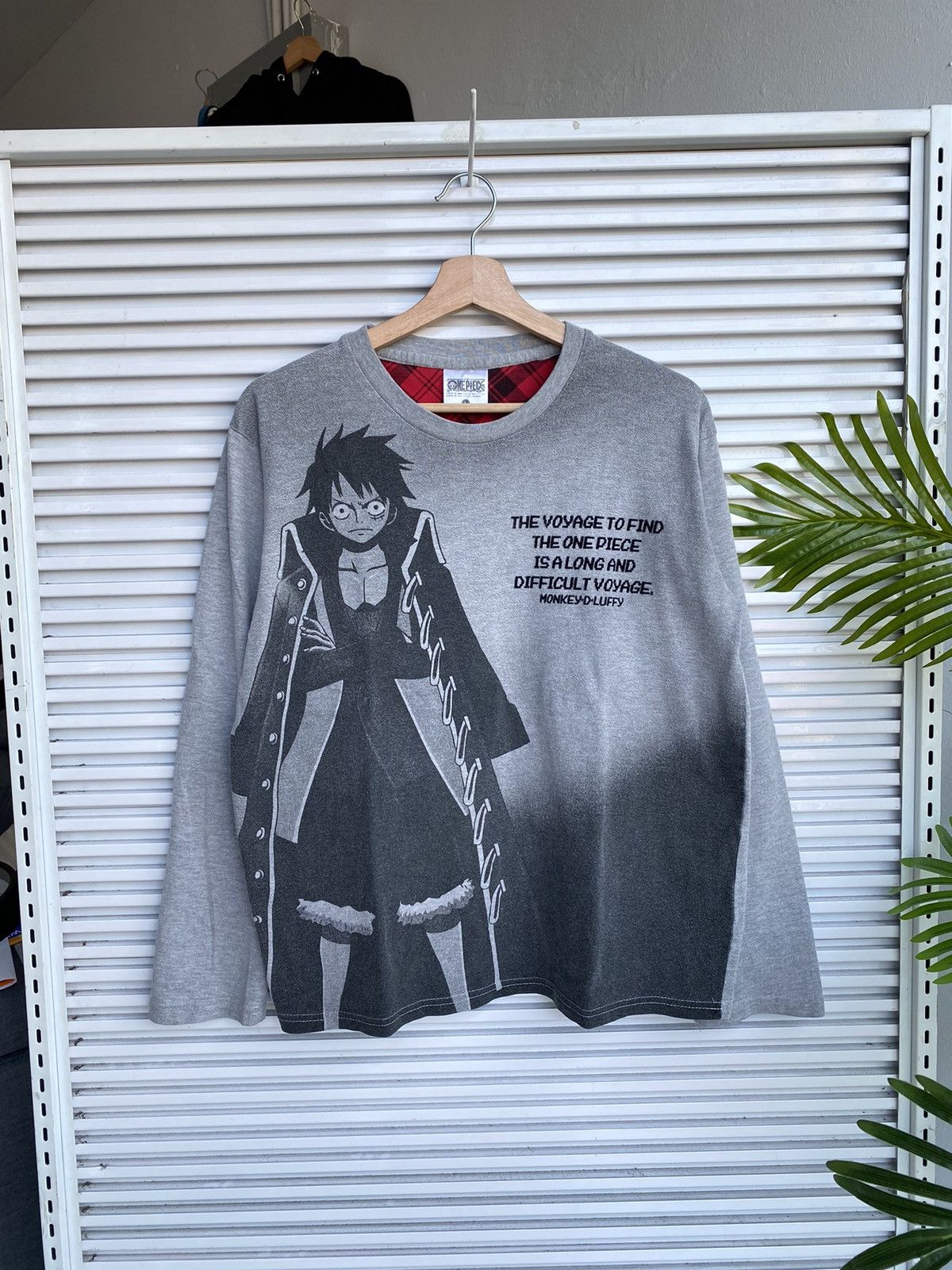 Cartoon Network Vintage One Piece Monkey D Luffy/ Akira Evangelion Anime Size US L / EU 52-54 / 3 - 2 Thumbnail