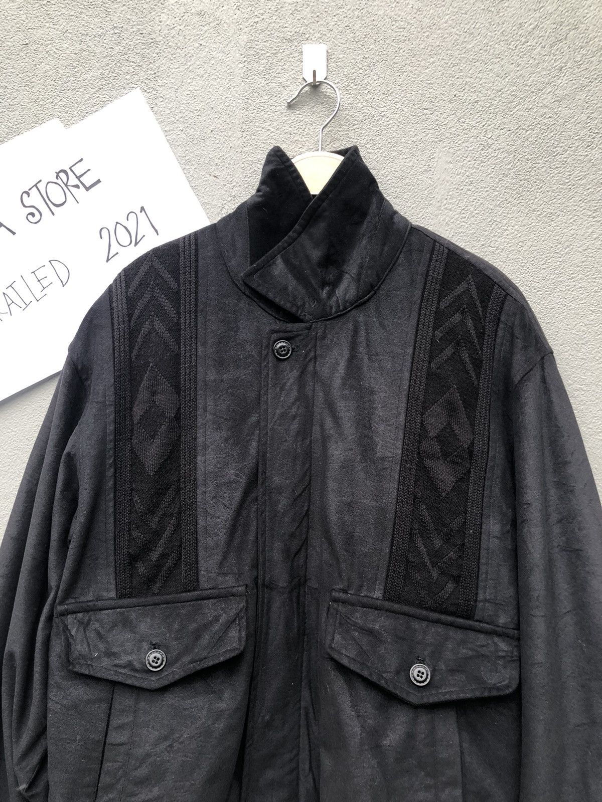 Japanese Brand Vintage Unbranded Zipper Ups Jacket Size US L / EU 52-54 / 3 - 4 Thumbnail