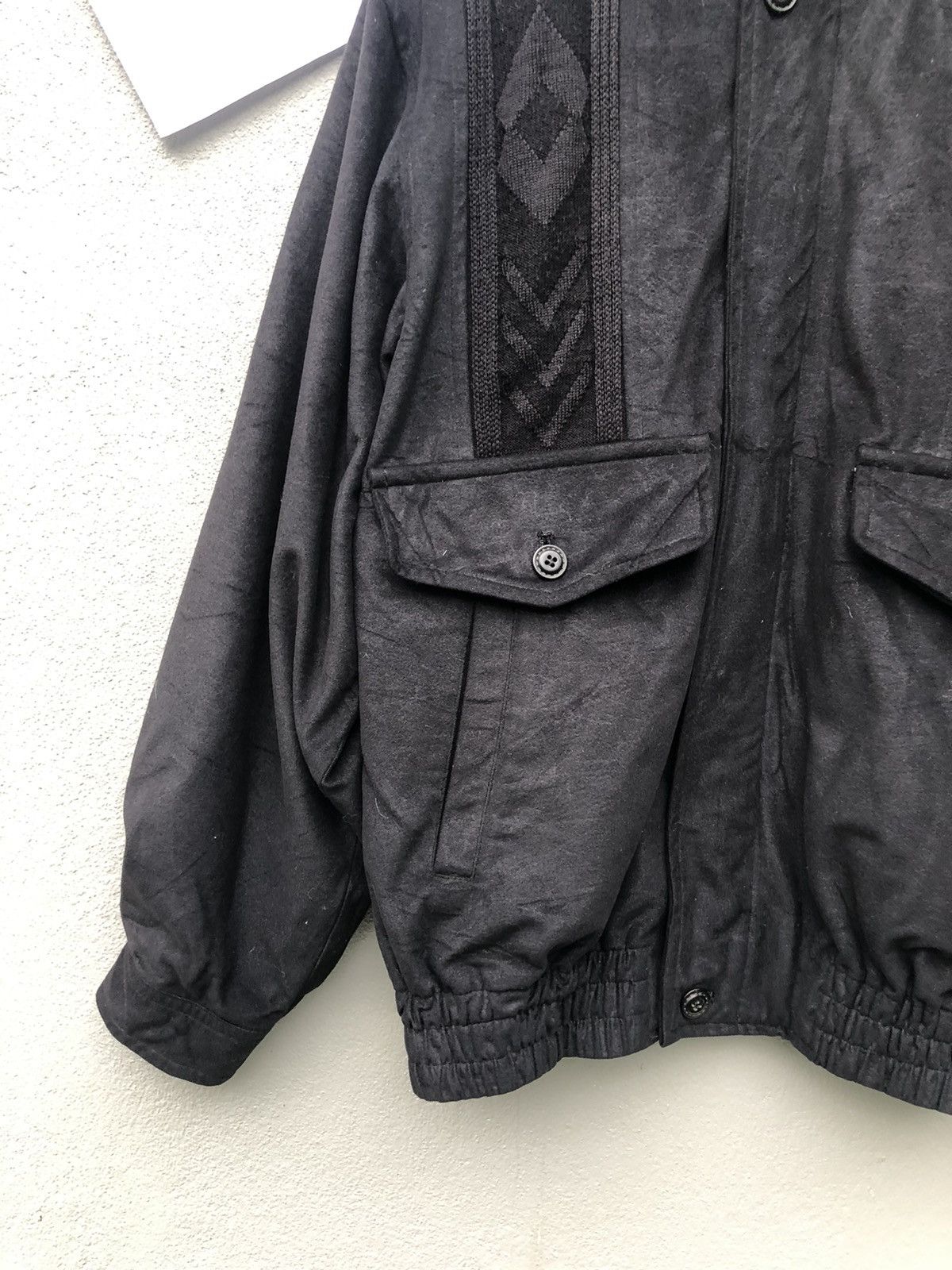 Japanese Brand Vintage Unbranded Zipper Ups Jacket Size US L / EU 52-54 / 3 - 3 Thumbnail