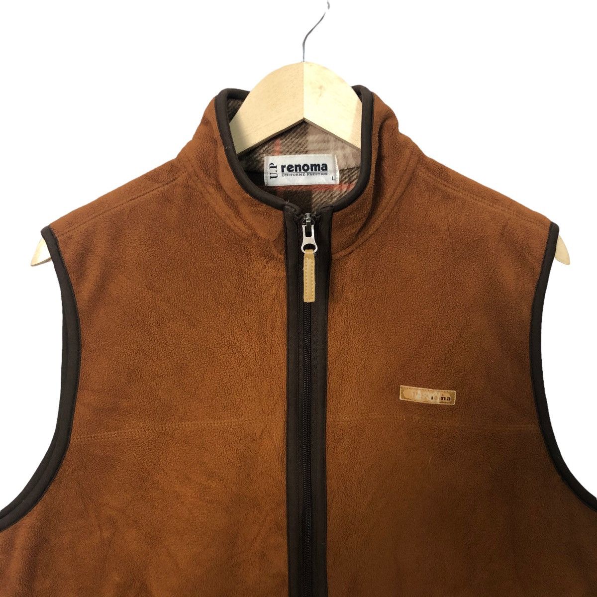 Renoma × Vintage Vintage Up Renoma Zipper Ups Vest Size US L / EU 52-54 / 3 - 3 Thumbnail