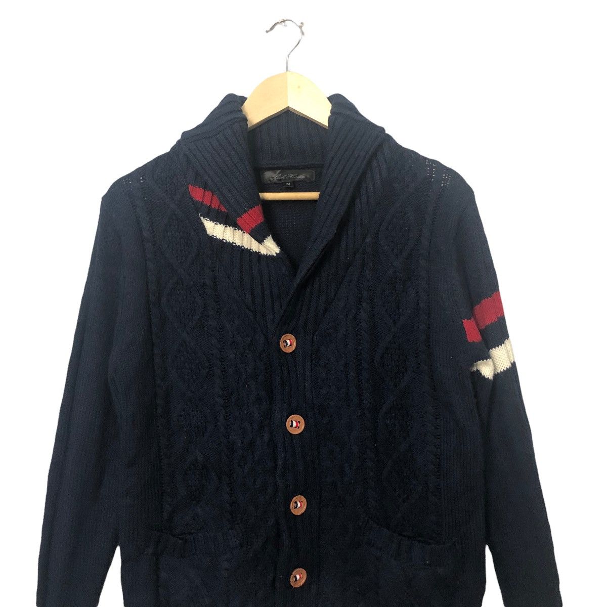 Aran Isles Knitwear Vintage Lock Heaven Button Ups Knitwear Cardigan Size US S / EU 44-46 / 1 - 4 Thumbnail