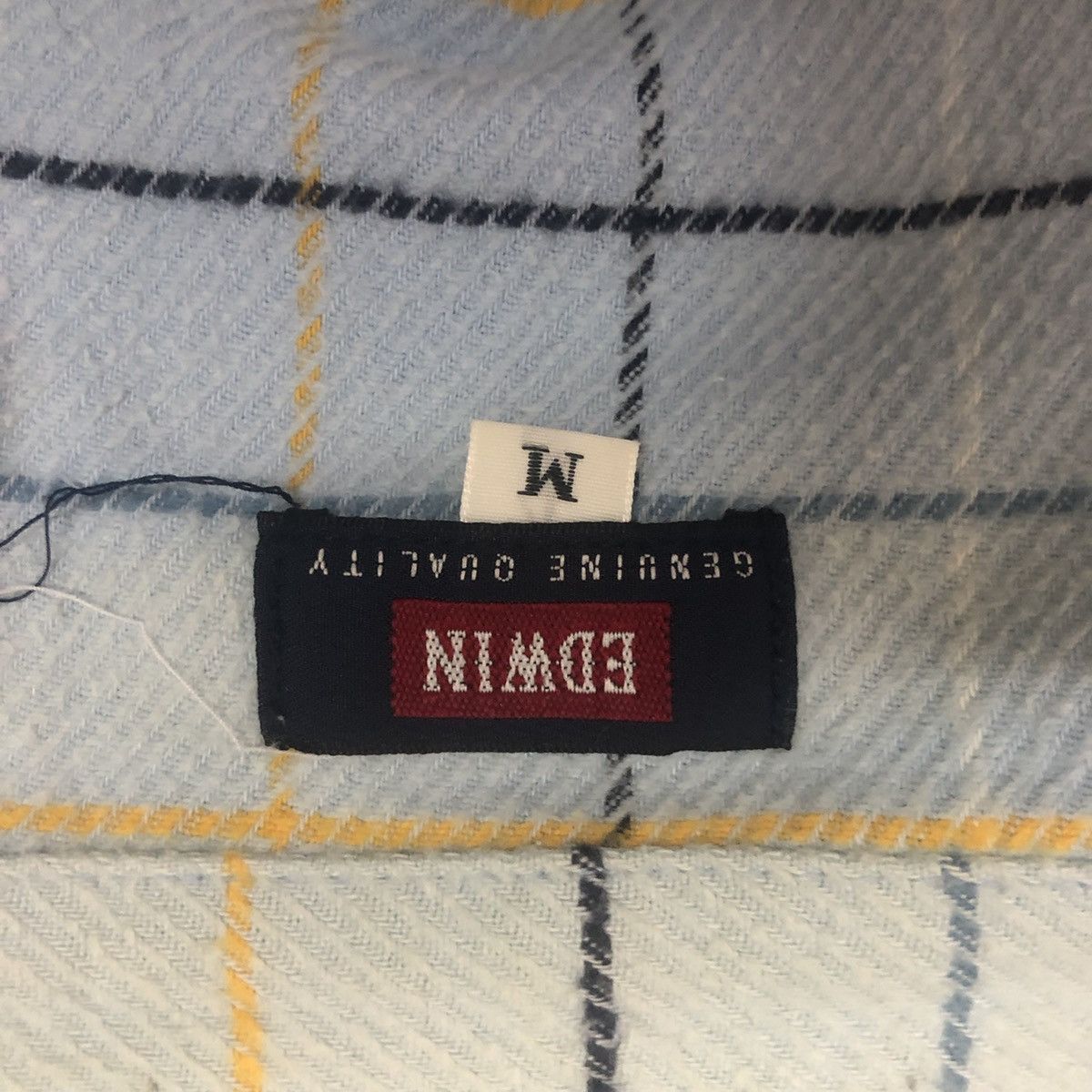Edwin Vintage Edwin Button Ups Plaid Long Sleeve Shirt Size US M / EU 48-50 / 2 - 10 Thumbnail
