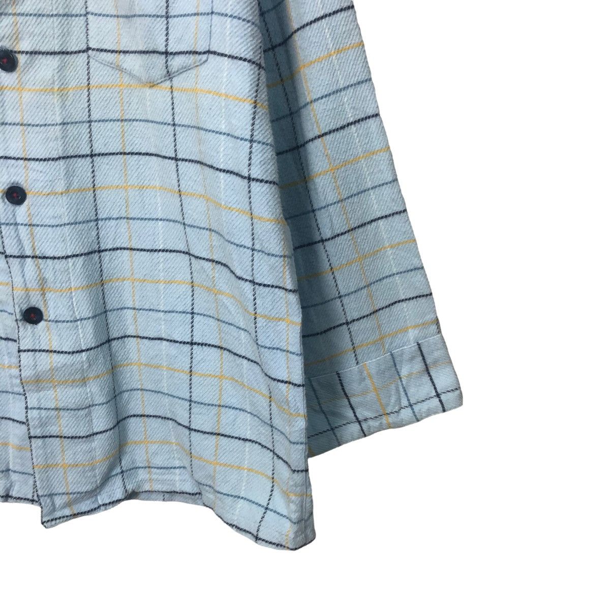 Edwin Vintage Edwin Button Ups Plaid Long Sleeve Shirt Size US M / EU 48-50 / 2 - 2 Thumbnail