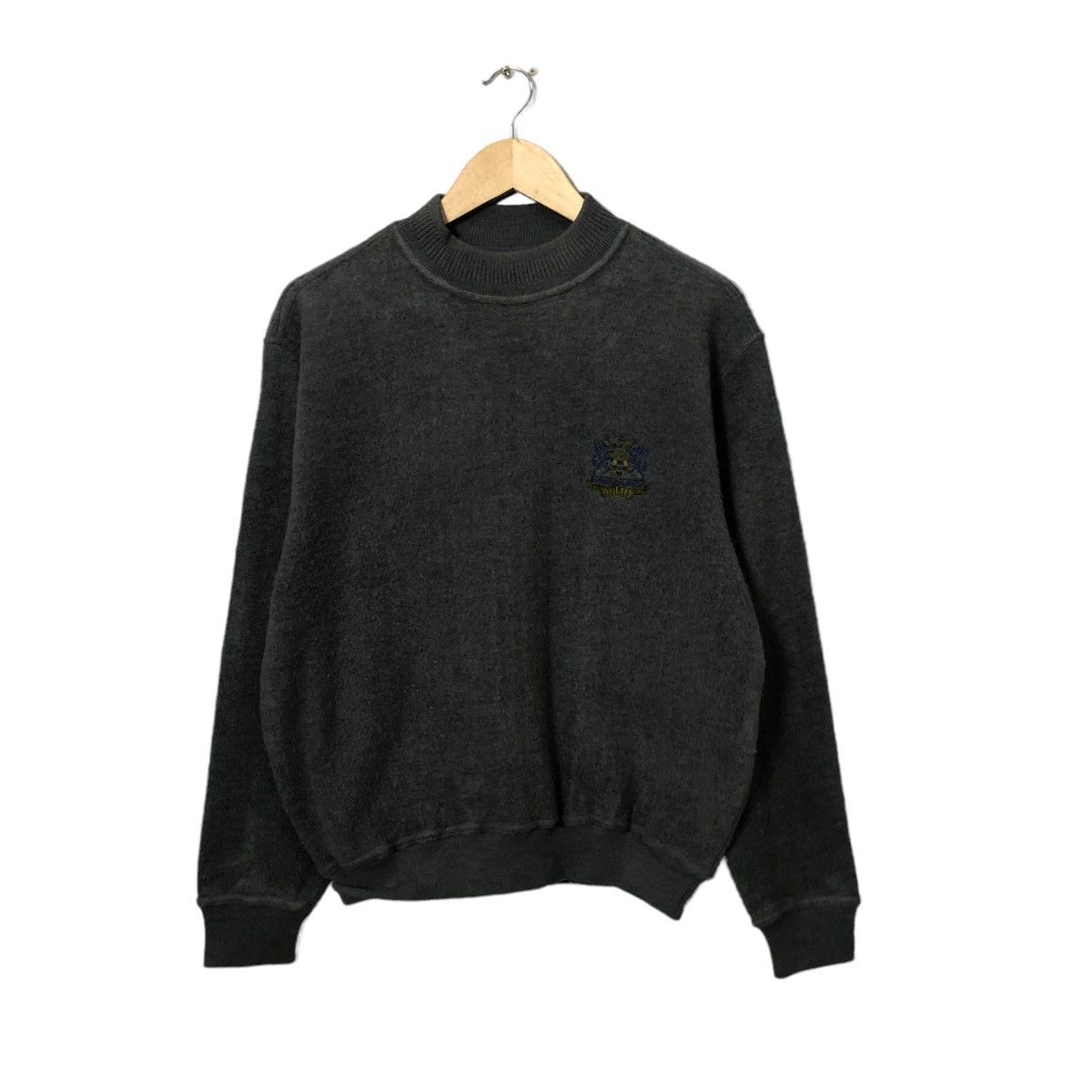 Japanese Brand Vintage Wolsey Crewneck Embroidered Logo Mohair Sweatshirt Size US M / EU 48-50 / 2 - 1 Thumbnail