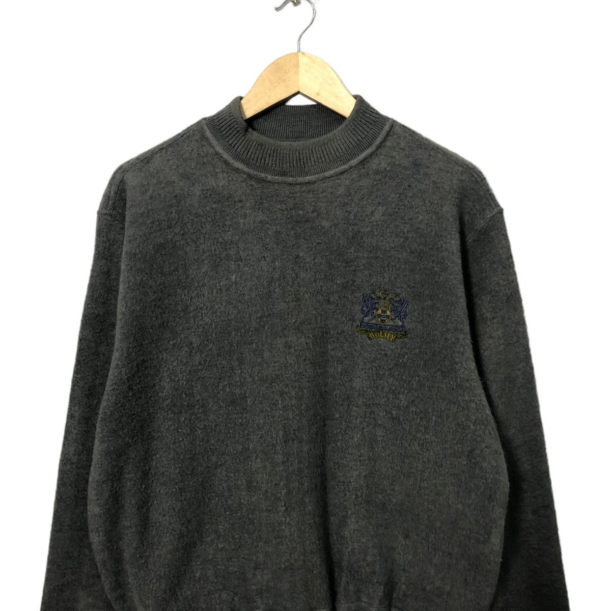 Japanese Brand Vintage Wolsey Crewneck Embroidered Logo Mohair Sweatshirt Size US M / EU 48-50 / 2 - 4 Thumbnail