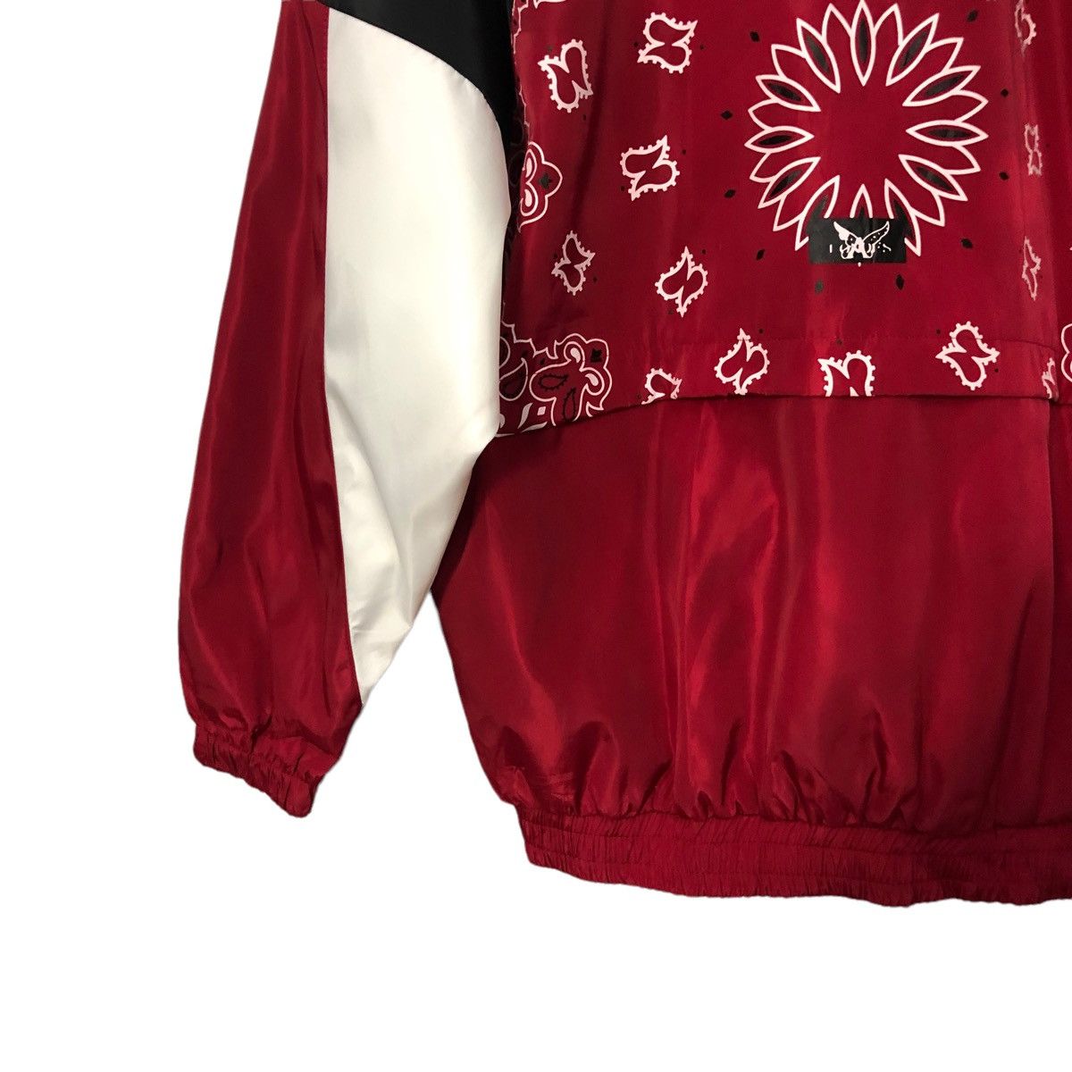 Japanese Brand × Vintage Vintage Fashion Nice Design Half Zipper Windbreaker Sweater Size US XL / EU 56 / 4 - 7 Thumbnail