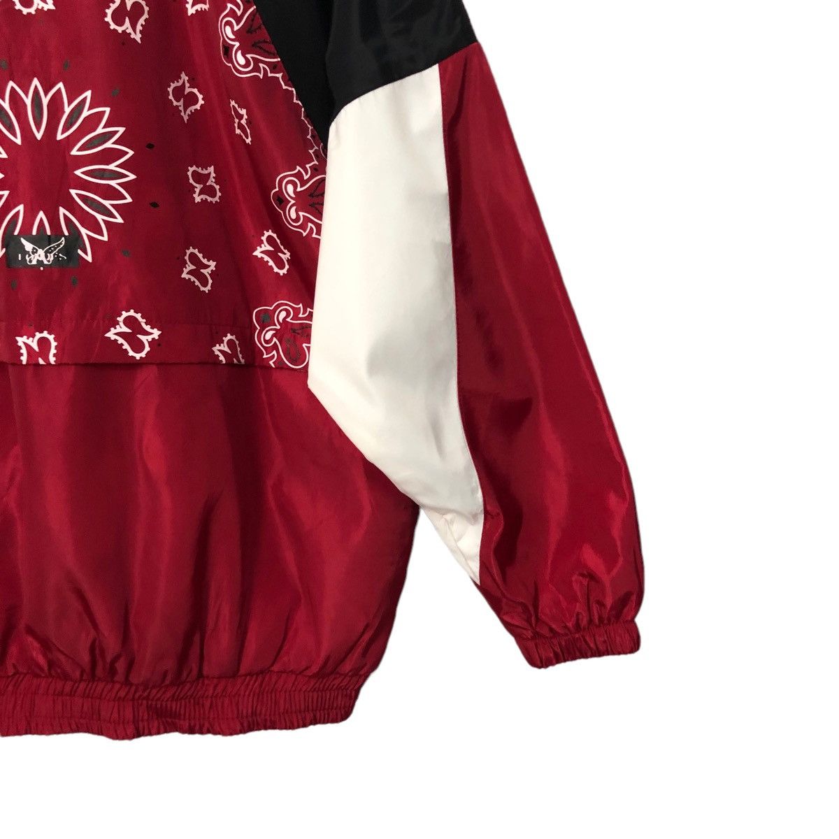 Japanese Brand × Vintage Vintage Fashion Nice Design Half Zipper Windbreaker Sweater Size US XL / EU 56 / 4 - 6 Thumbnail