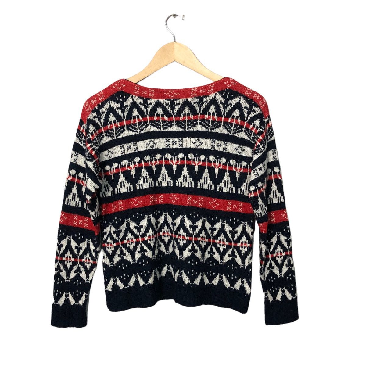 Japanese Brand Vintage Coen Co. Ltd Tokyo Japan Full Print Knitwear Sweater Size S / US 4 / IT 40 - 5 Thumbnail